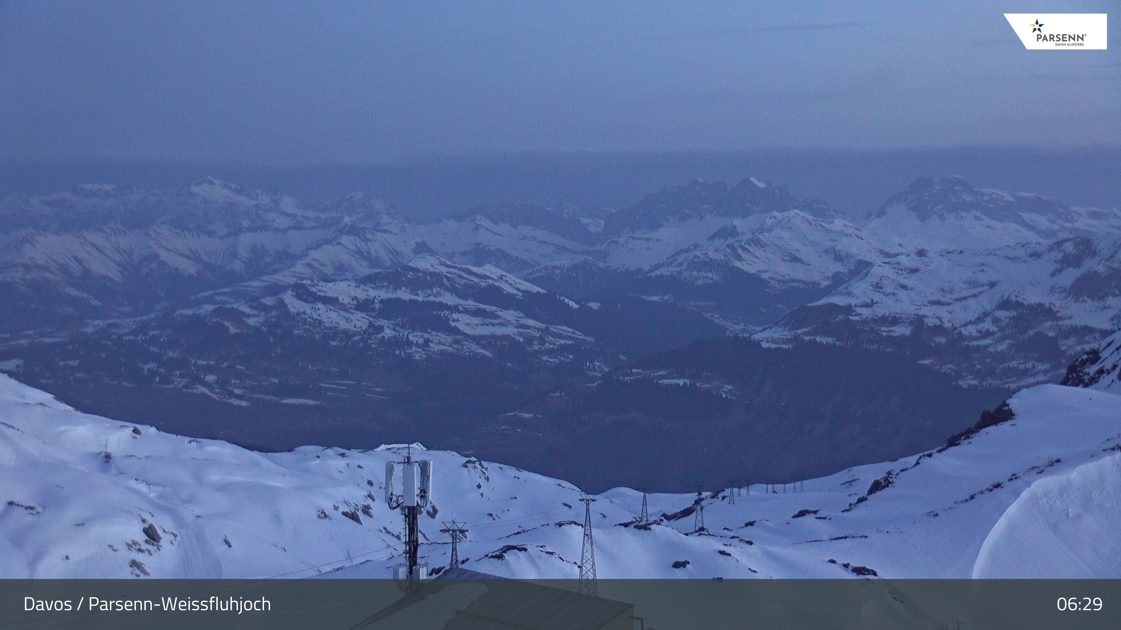 Archiv Foto Webcam Weissfluhjoch - Schifer