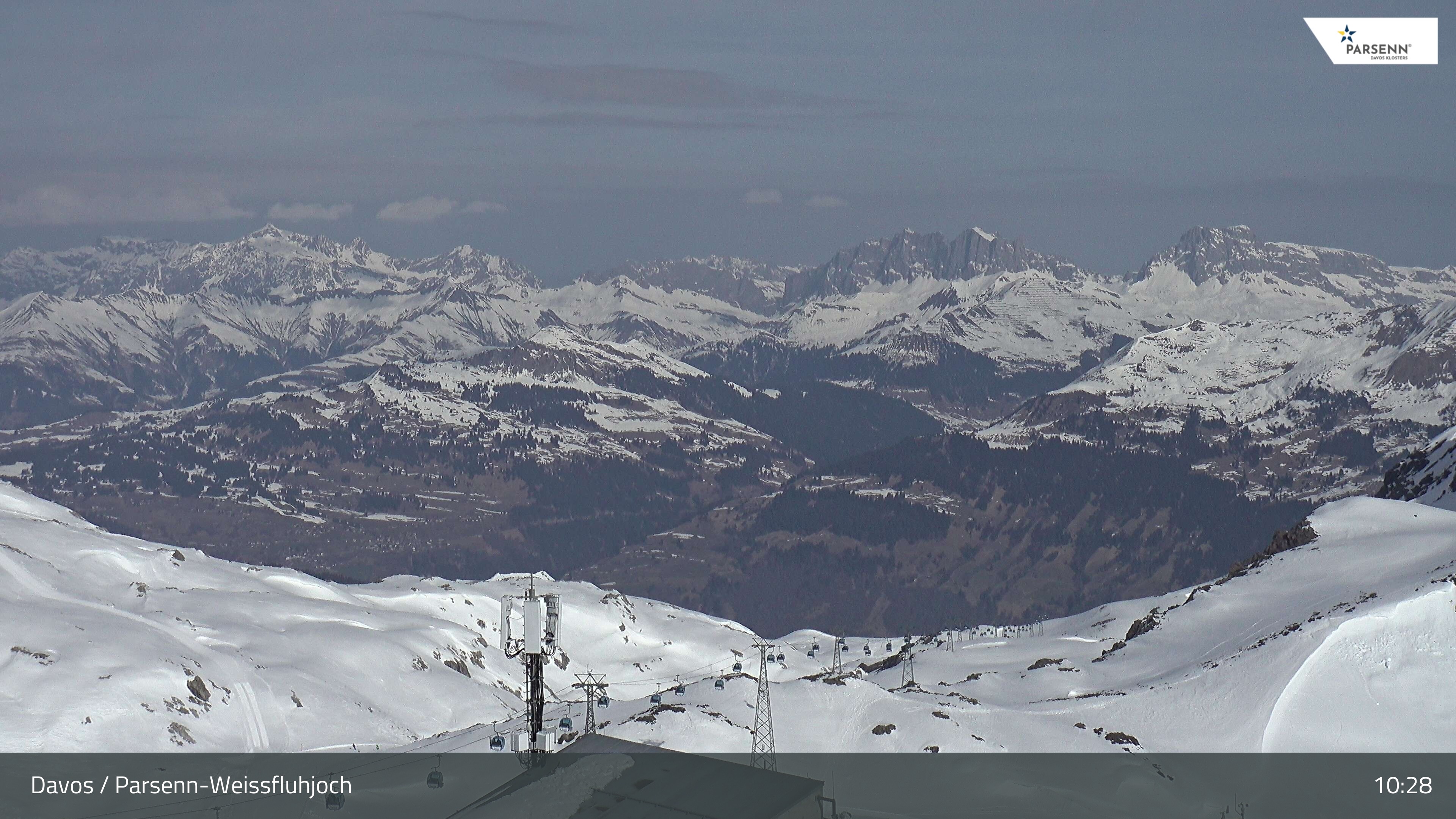 Archiv Foto Webcam Weissfluhjoch - Schifer