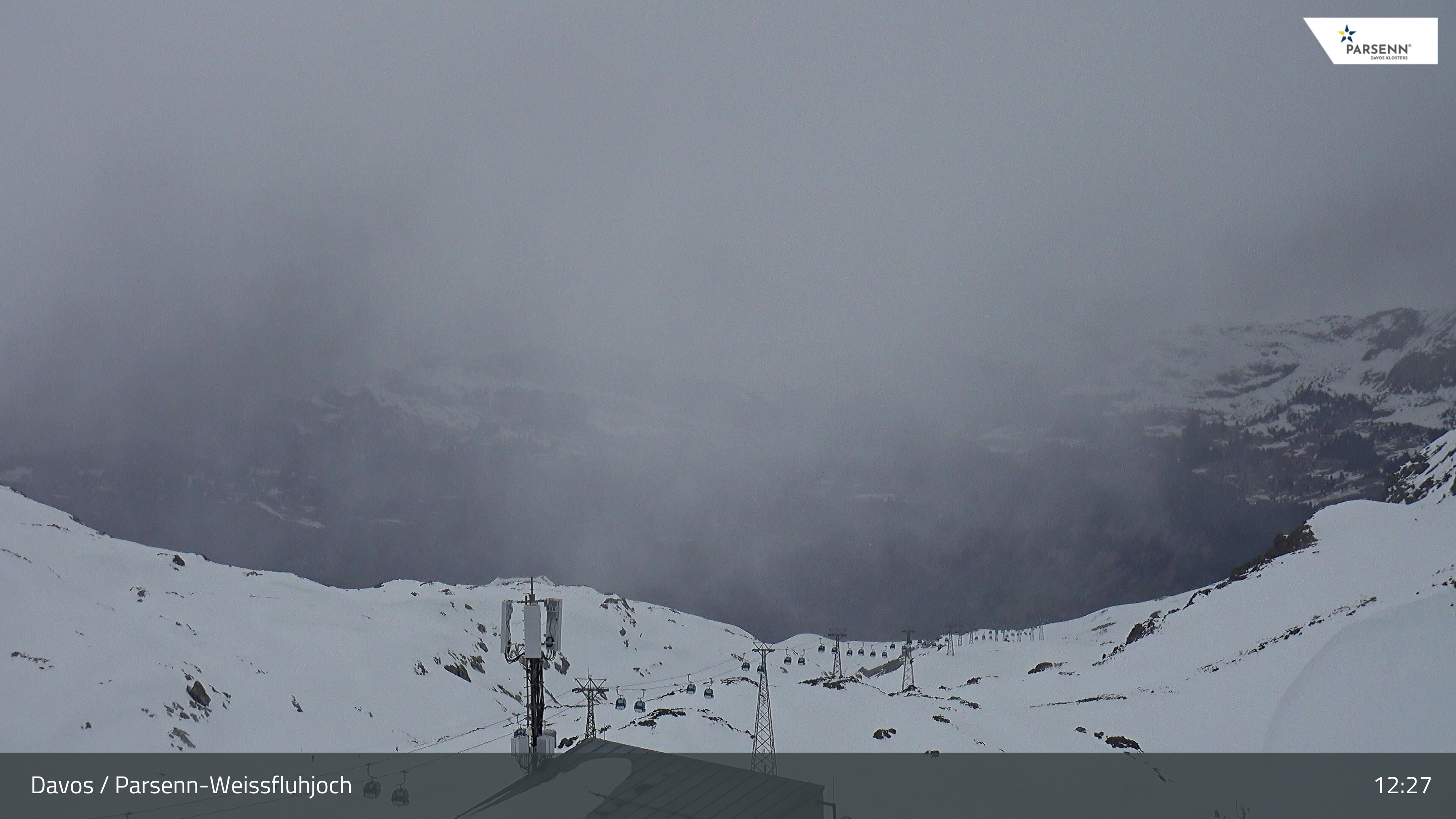 Archiv Foto Webcam Weissfluhjoch - Schifer