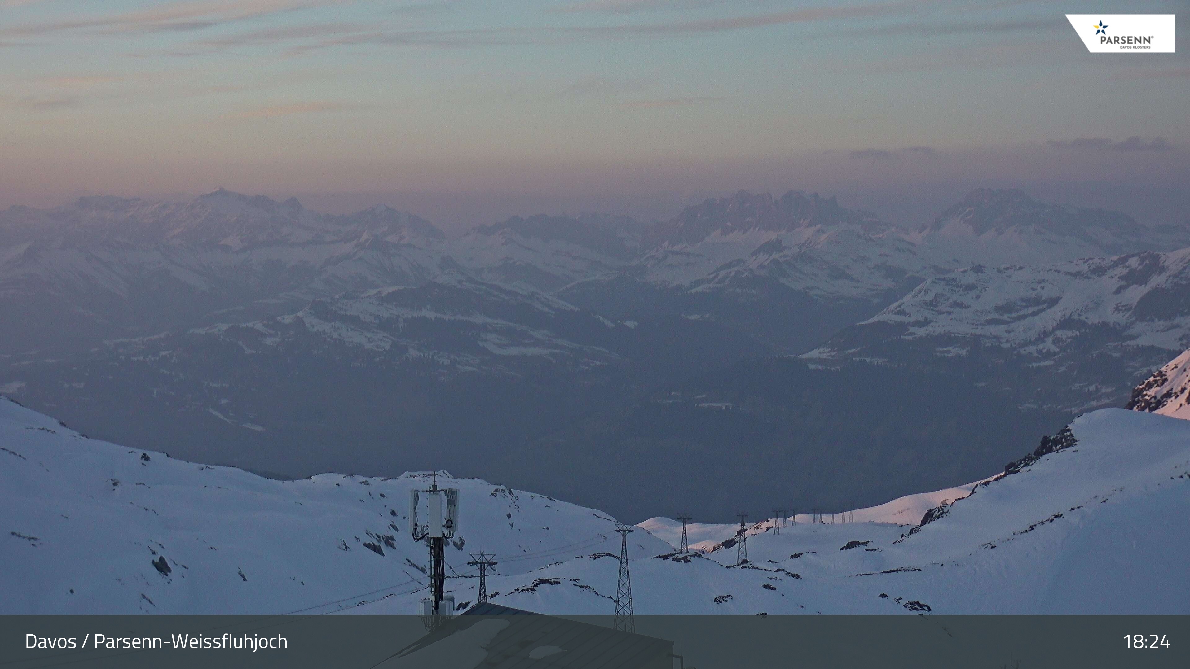 Archiv Foto Webcam Weissfluhjoch - Schifer