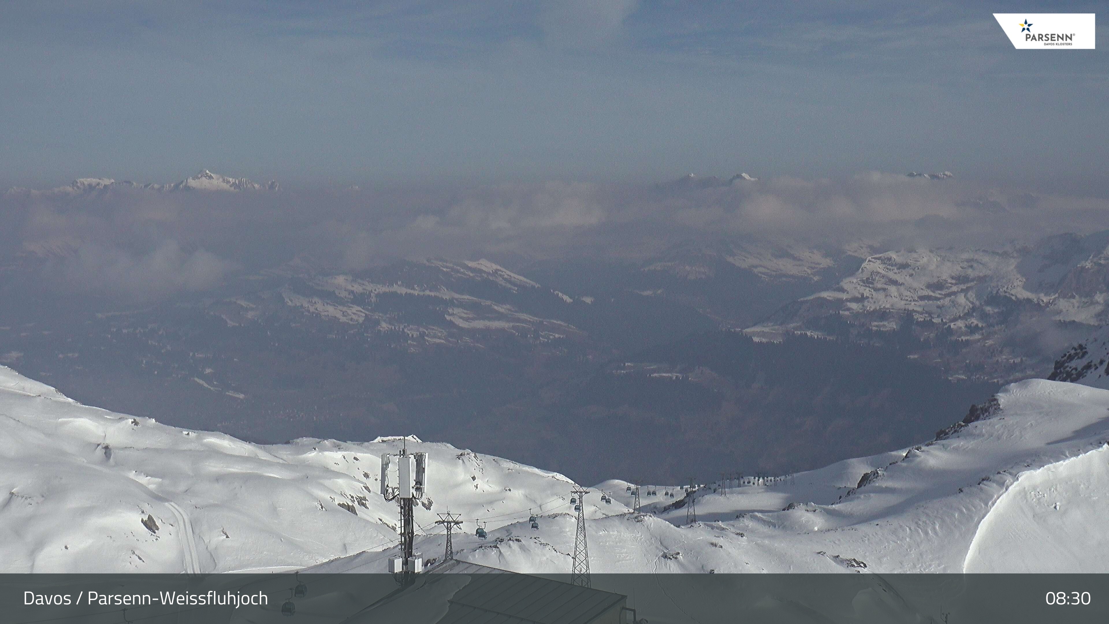 Archiv Foto Webcam Weissfluhjoch - Schifer