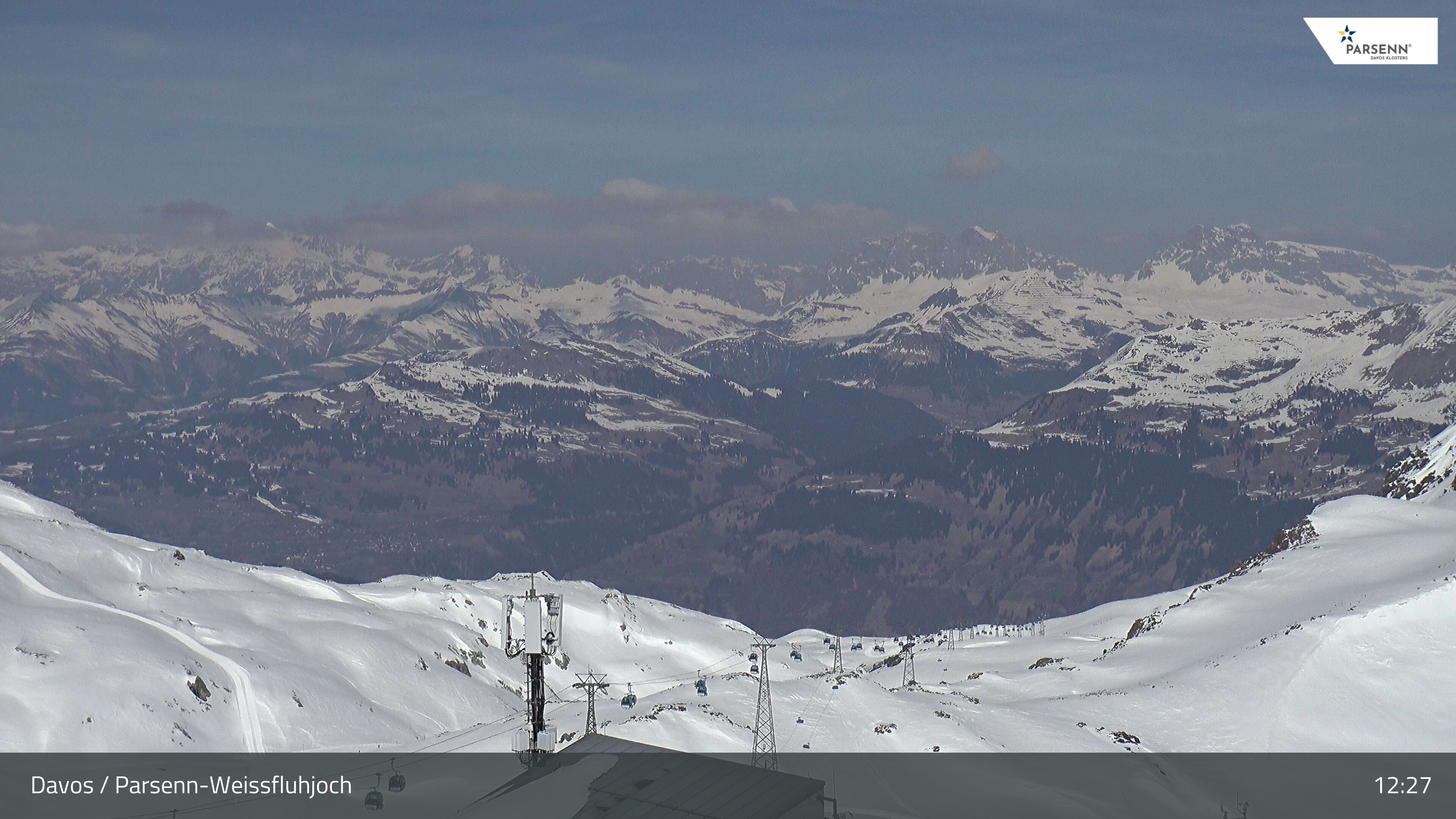 Archiv Foto Webcam Weissfluhjoch - Schifer
