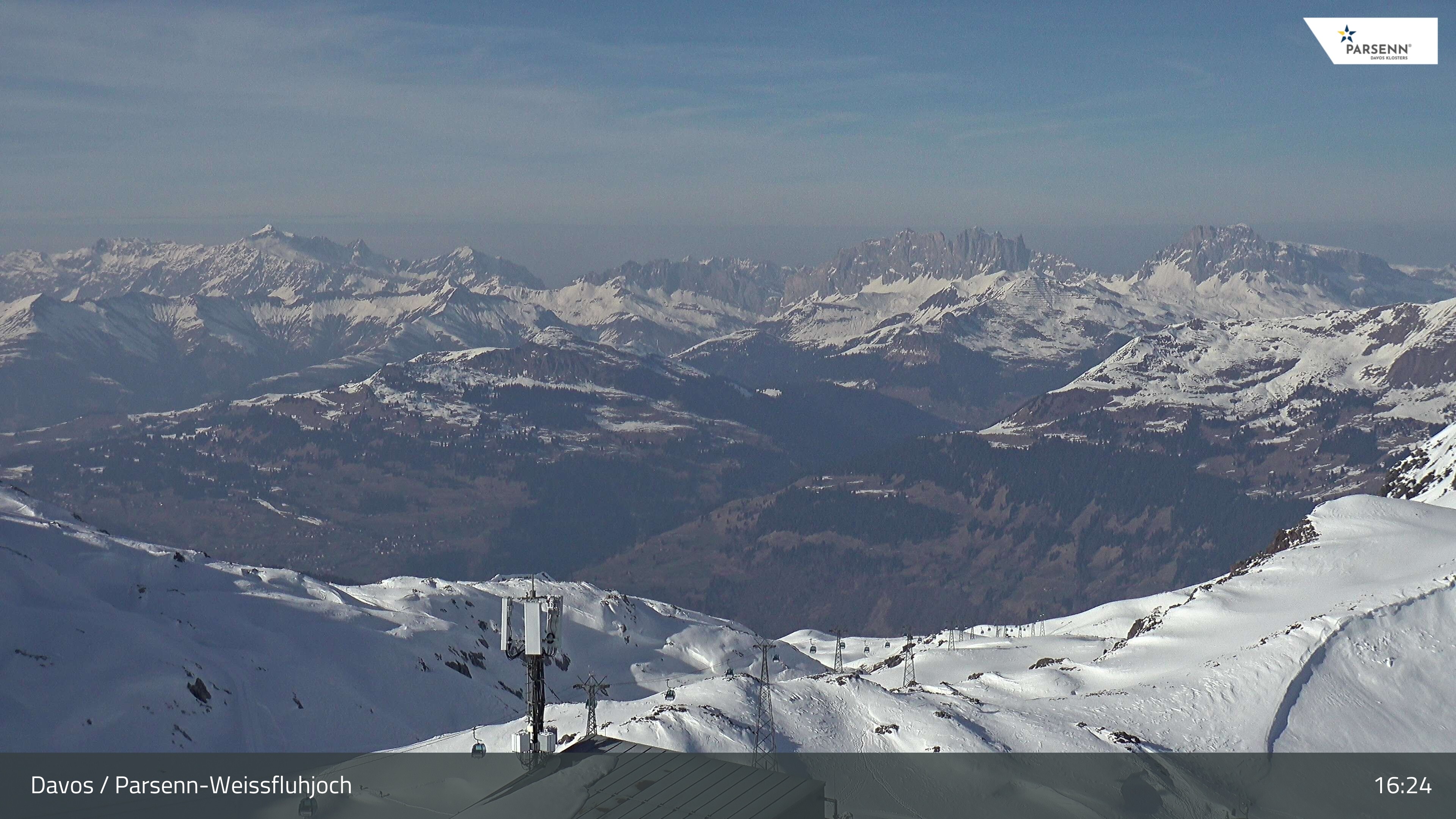 Archiv Foto Webcam Weissfluhjoch - Schifer