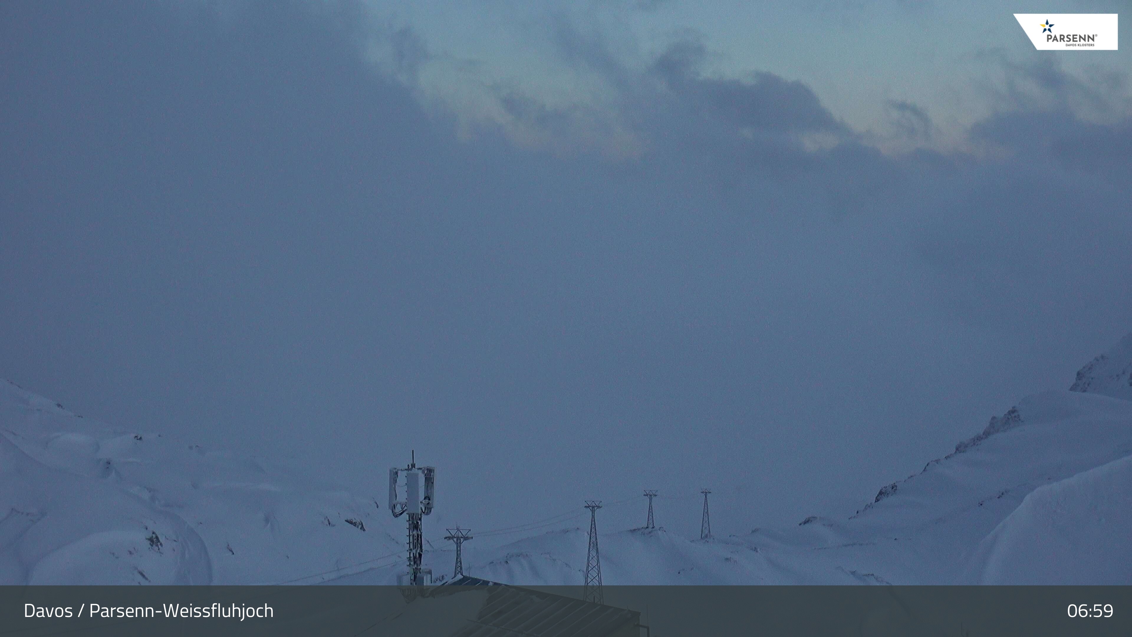 Archiv Foto Webcam Weissfluhjoch - Schifer