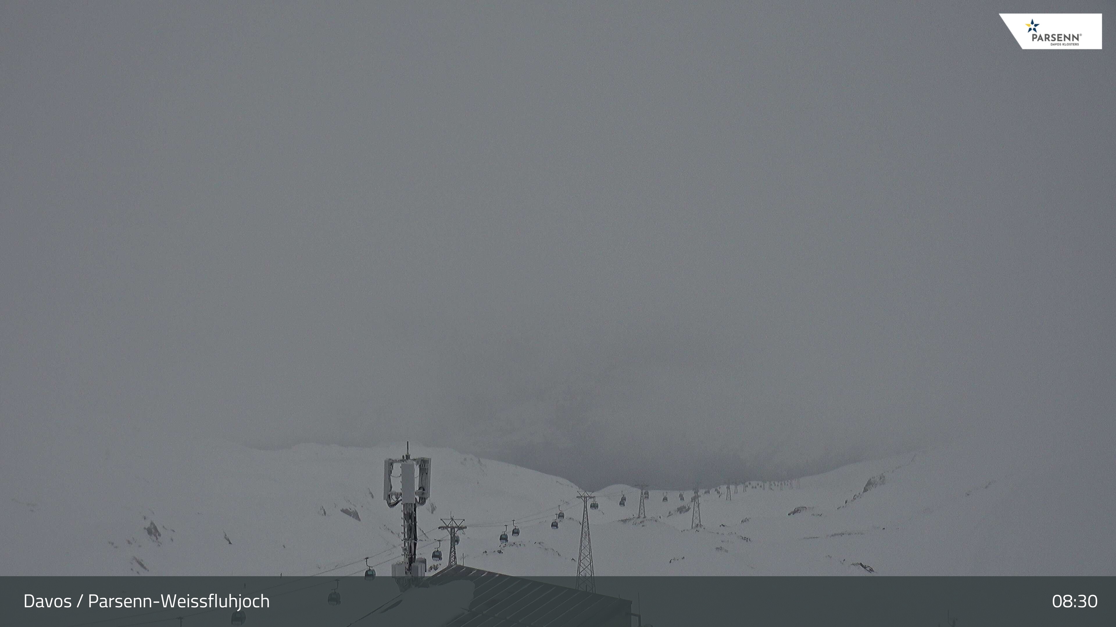 Archiv Foto Webcam Weissfluhjoch - Schifer