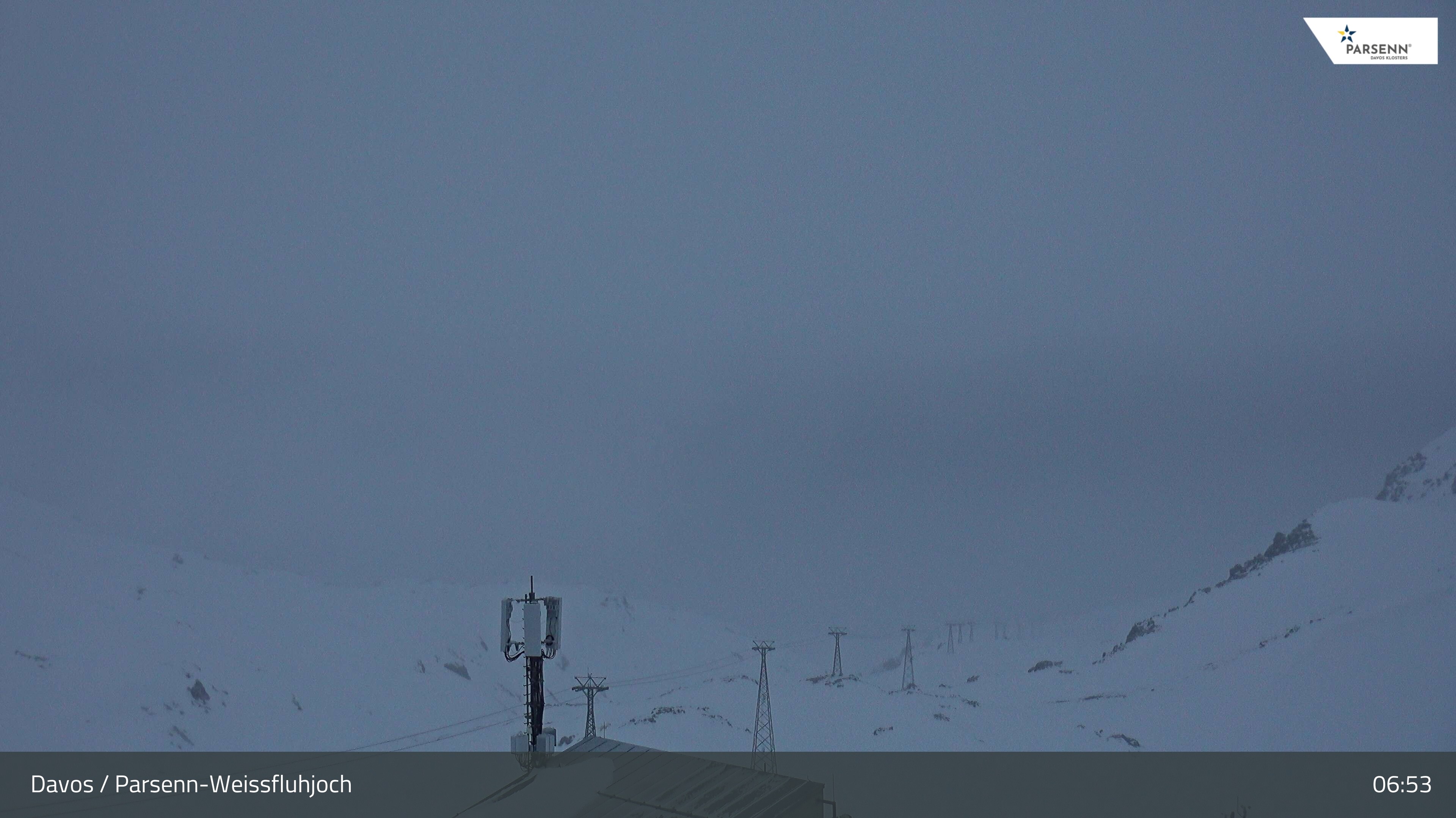 Archived image Webcam Weissfluhjoch, Davos Klosters
