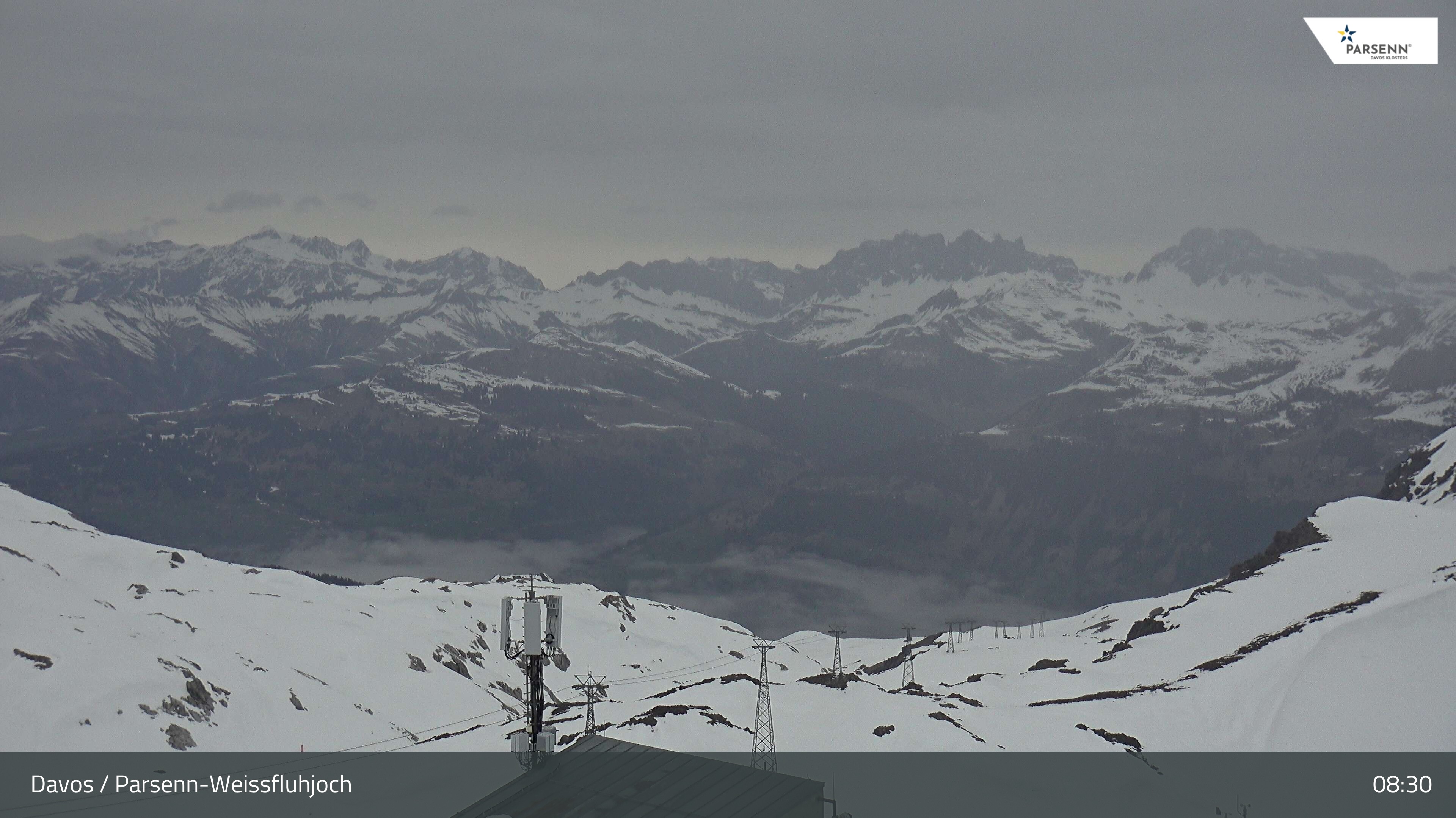 Archiv Foto Webcam Weissfluhjoch - Schifer