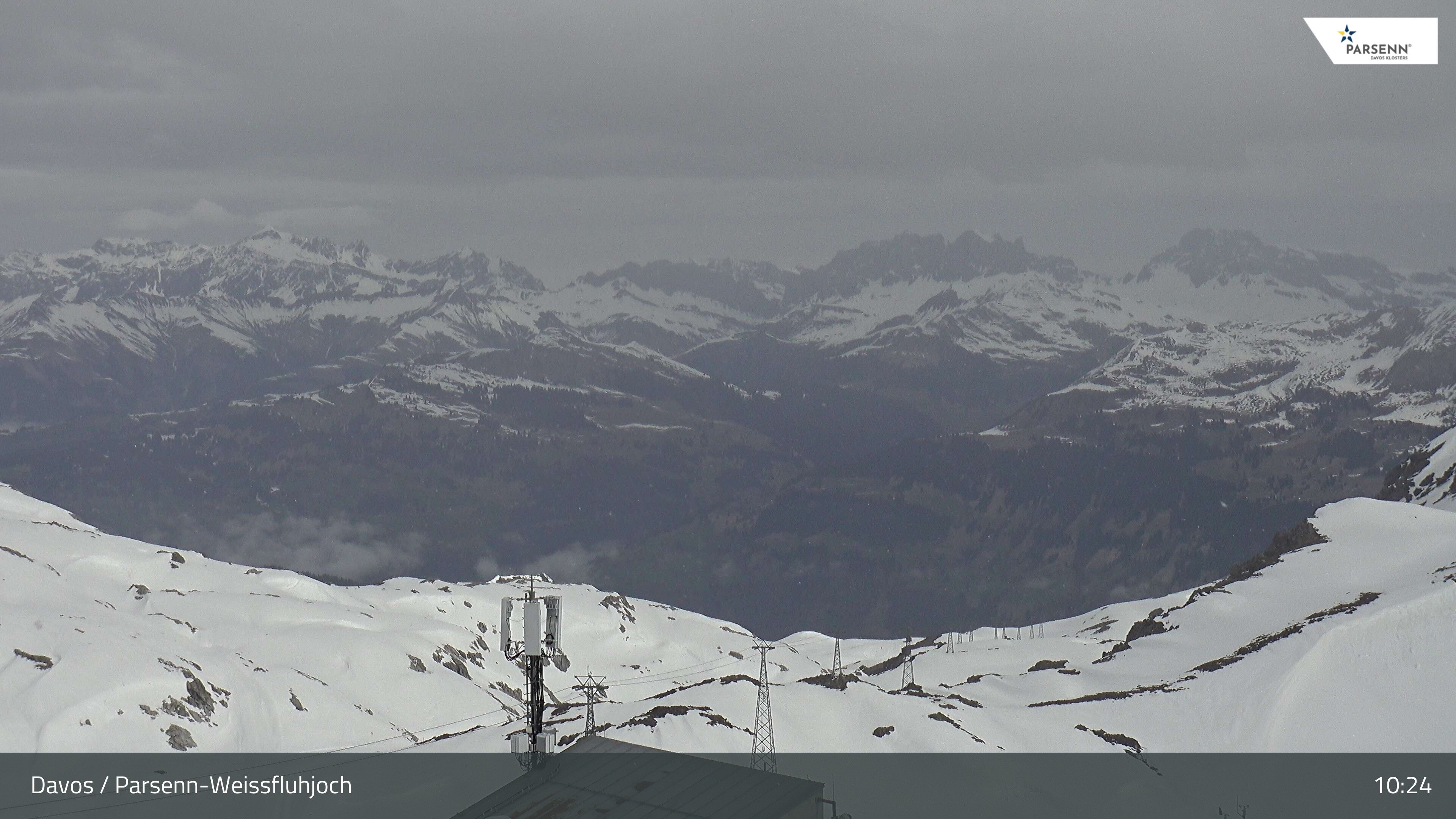 Archiv Foto Webcam Weissfluhjoch - Schifer