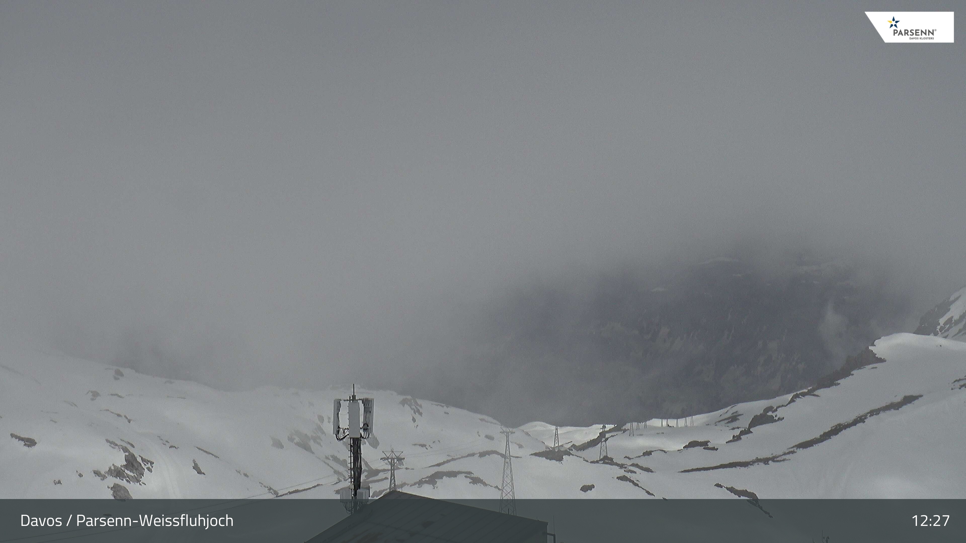 Archived image Webcam Weissfluhjoch, Davos Klosters