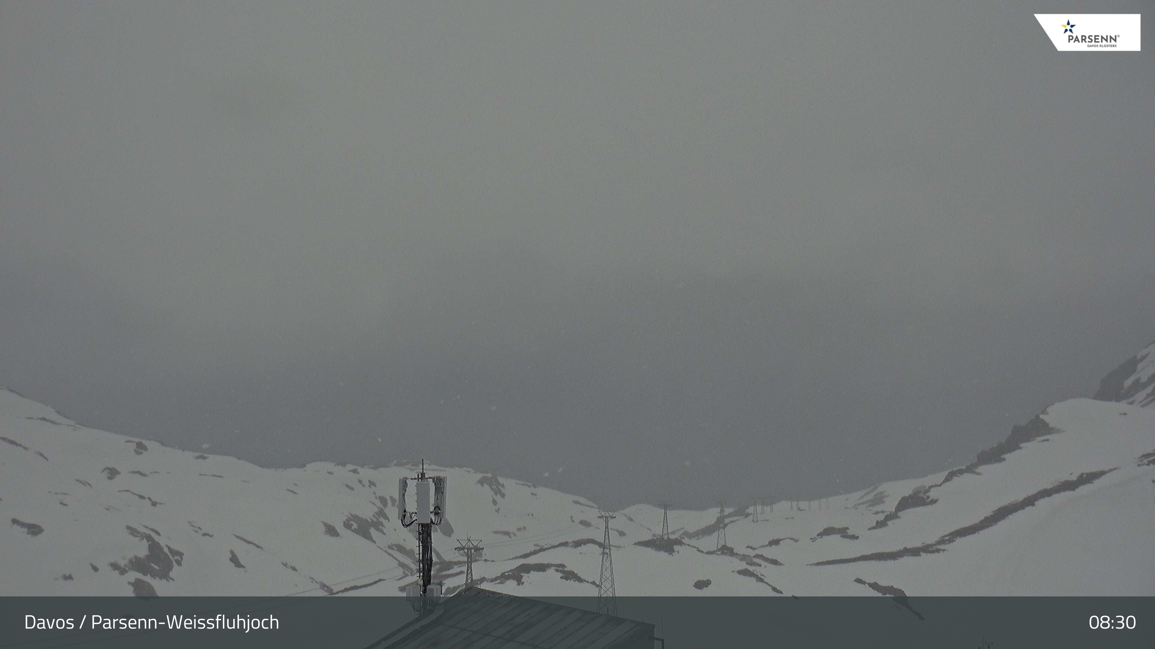 Archived image Webcam Weissfluhjoch, Davos Klosters