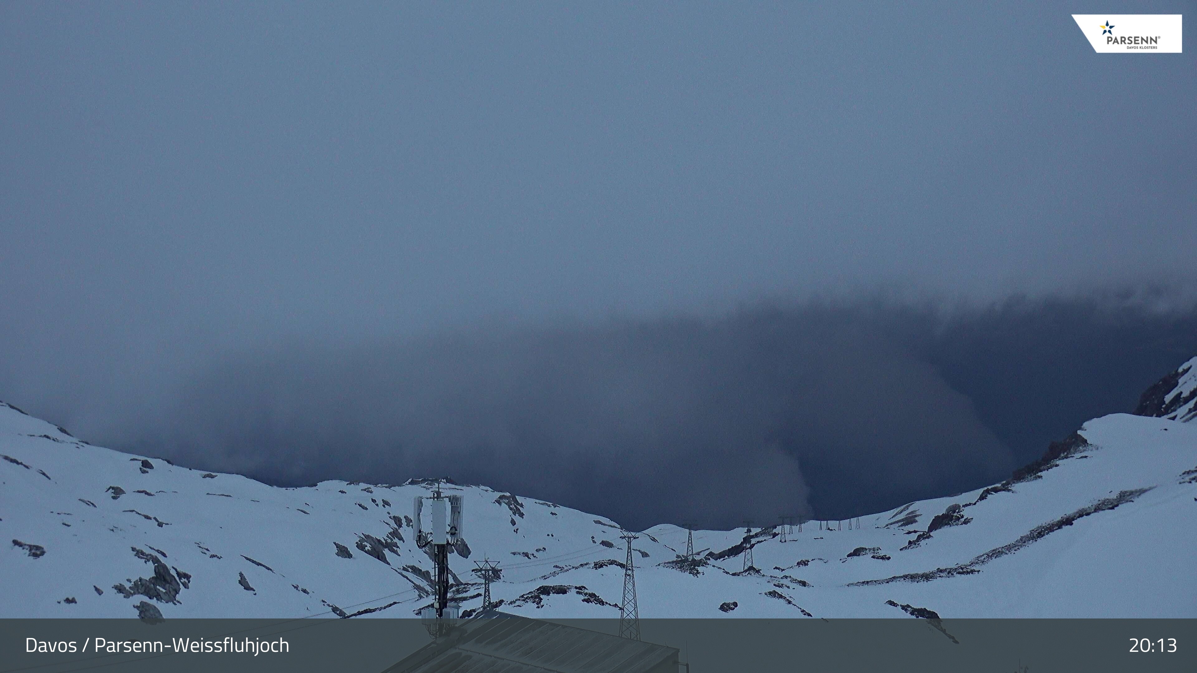 Archived image Webcam Weissfluhjoch, Davos Klosters