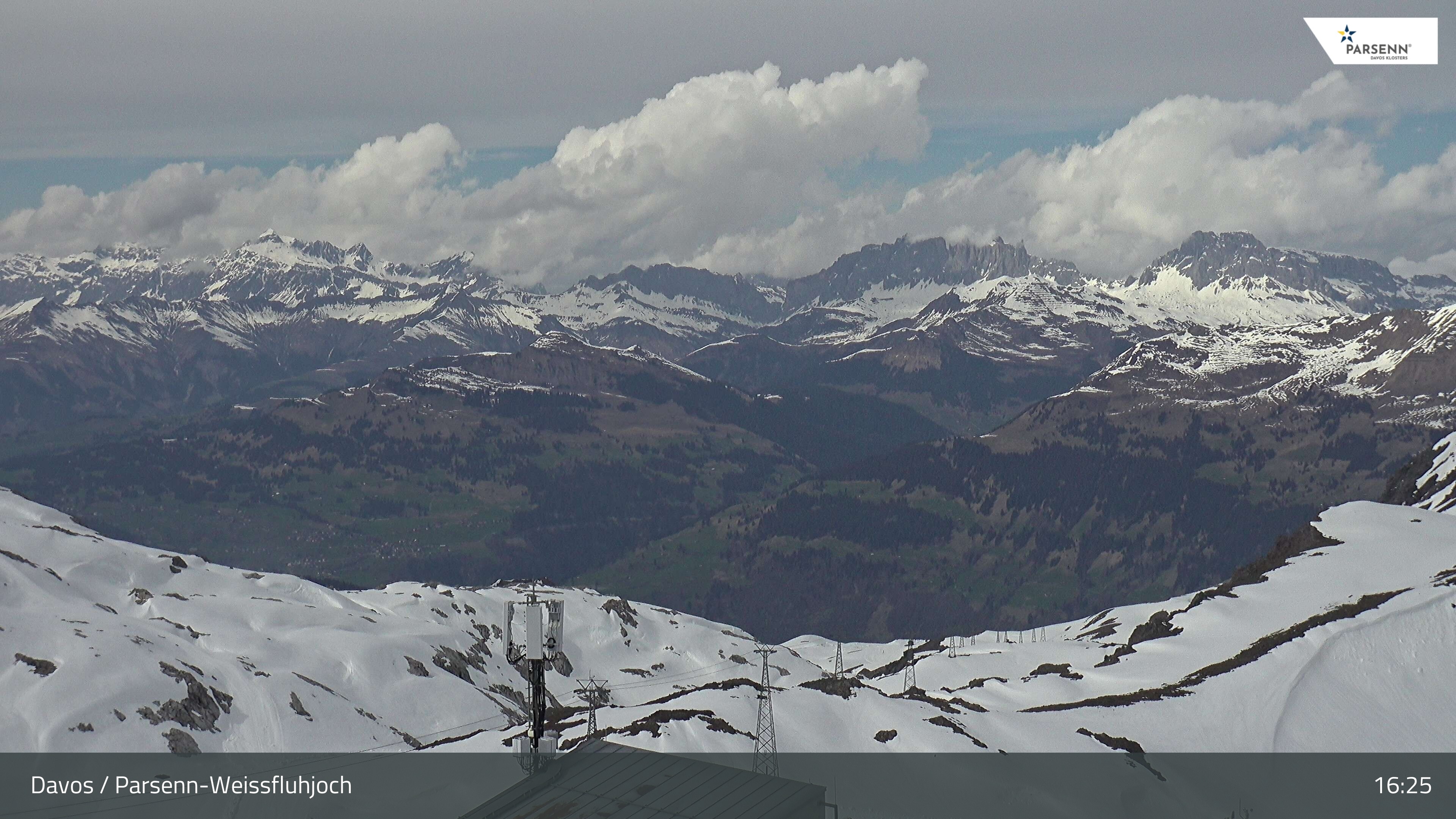 Archiv Foto Webcam Weissfluhjoch - Schifer