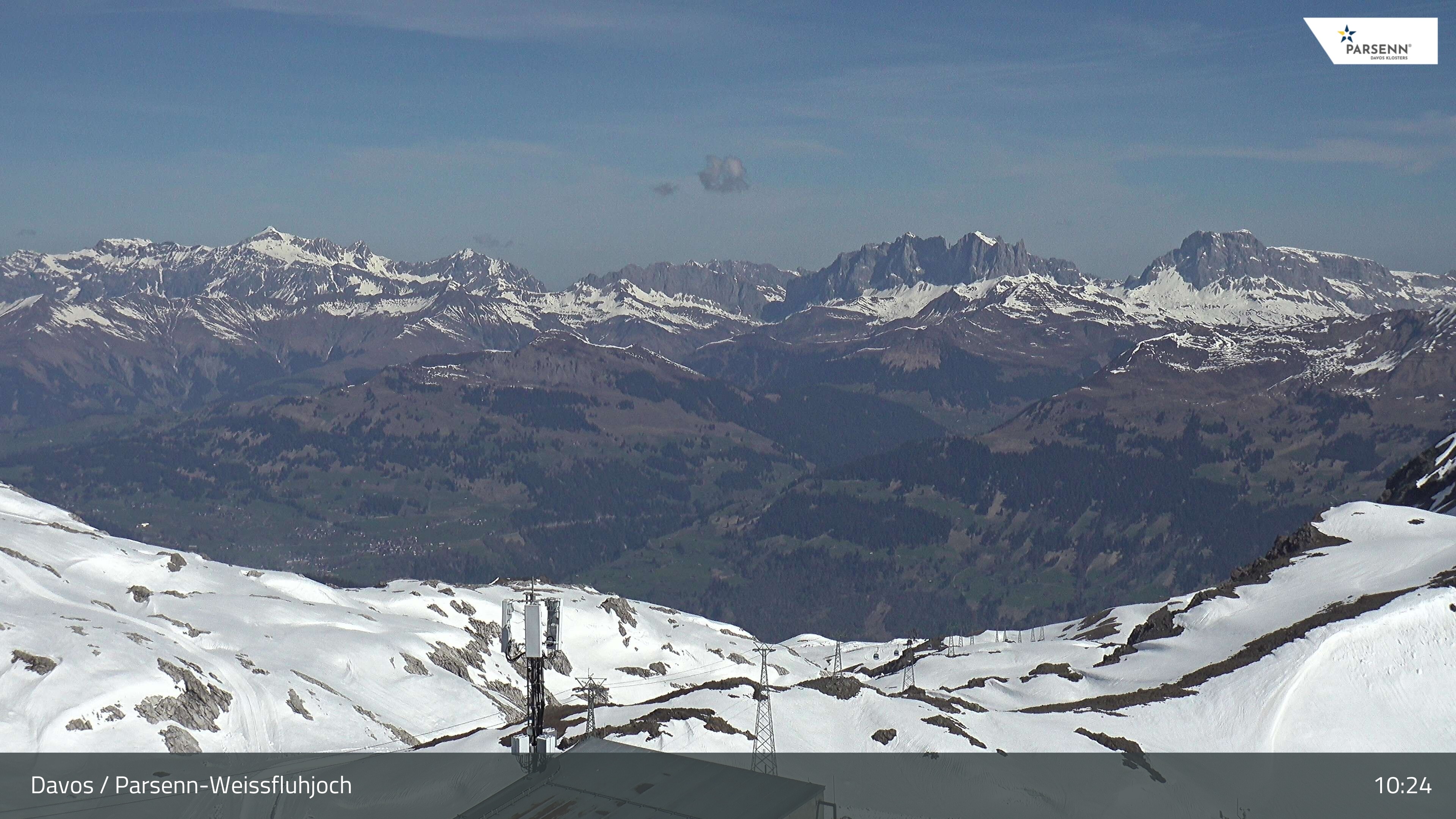 Archiv Foto Webcam Weissfluhjoch - Schifer