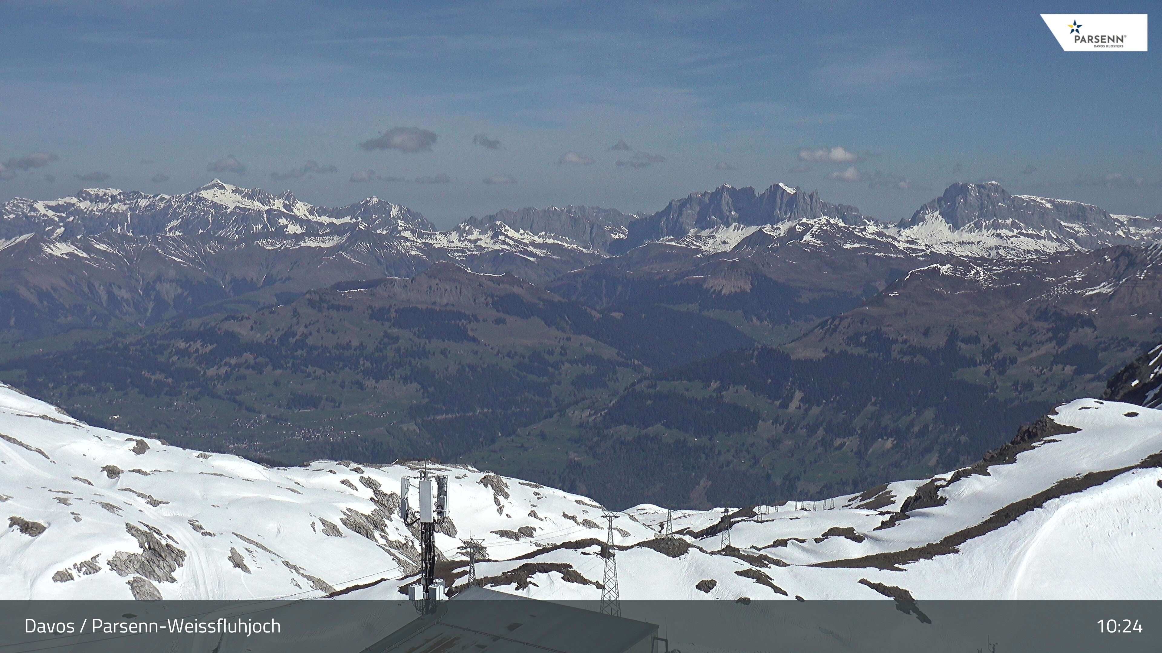 Archiv Foto Webcam Weissfluhjoch - Schifer