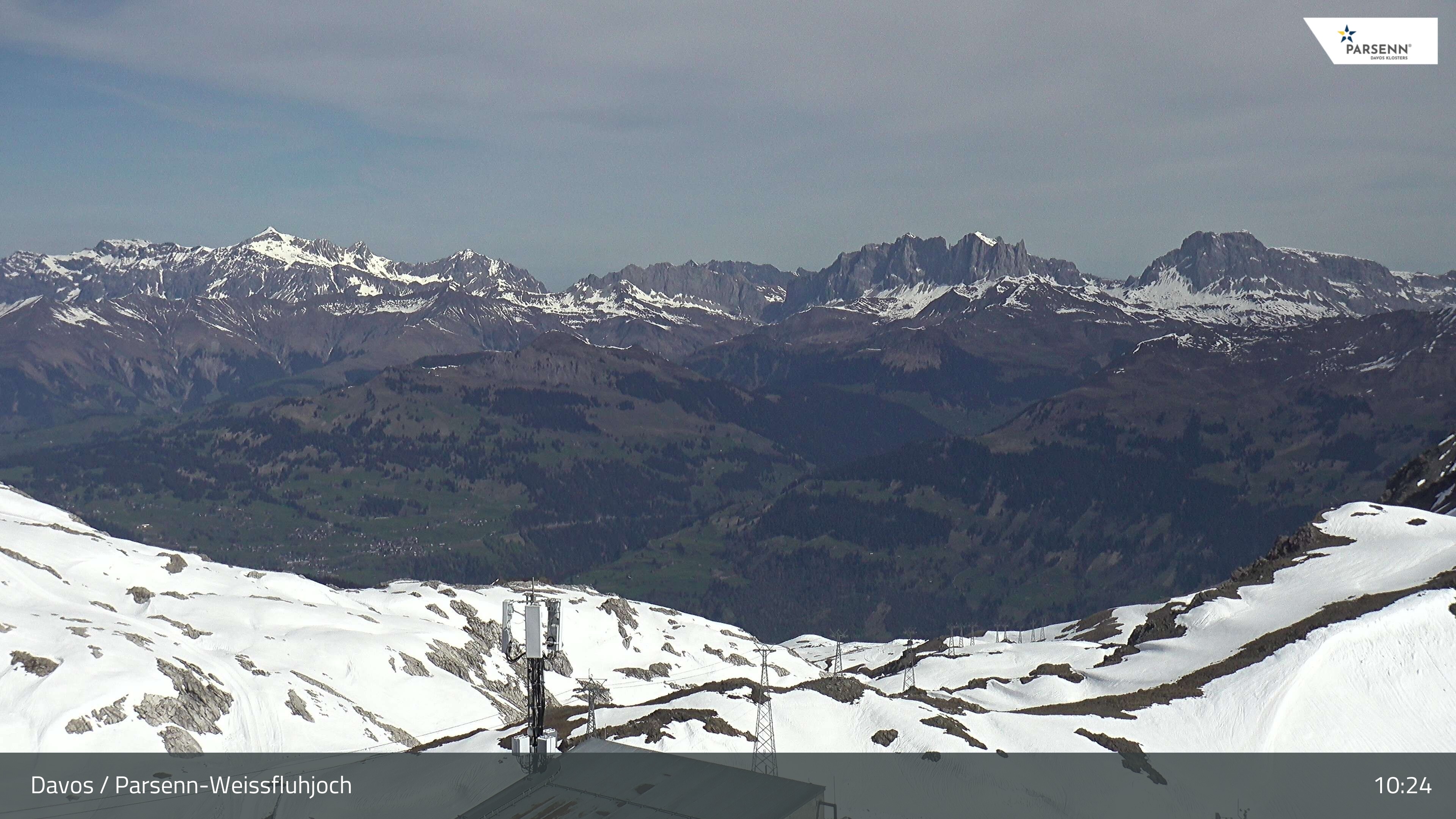 Archiv Foto Webcam Weissfluhjoch - Schifer