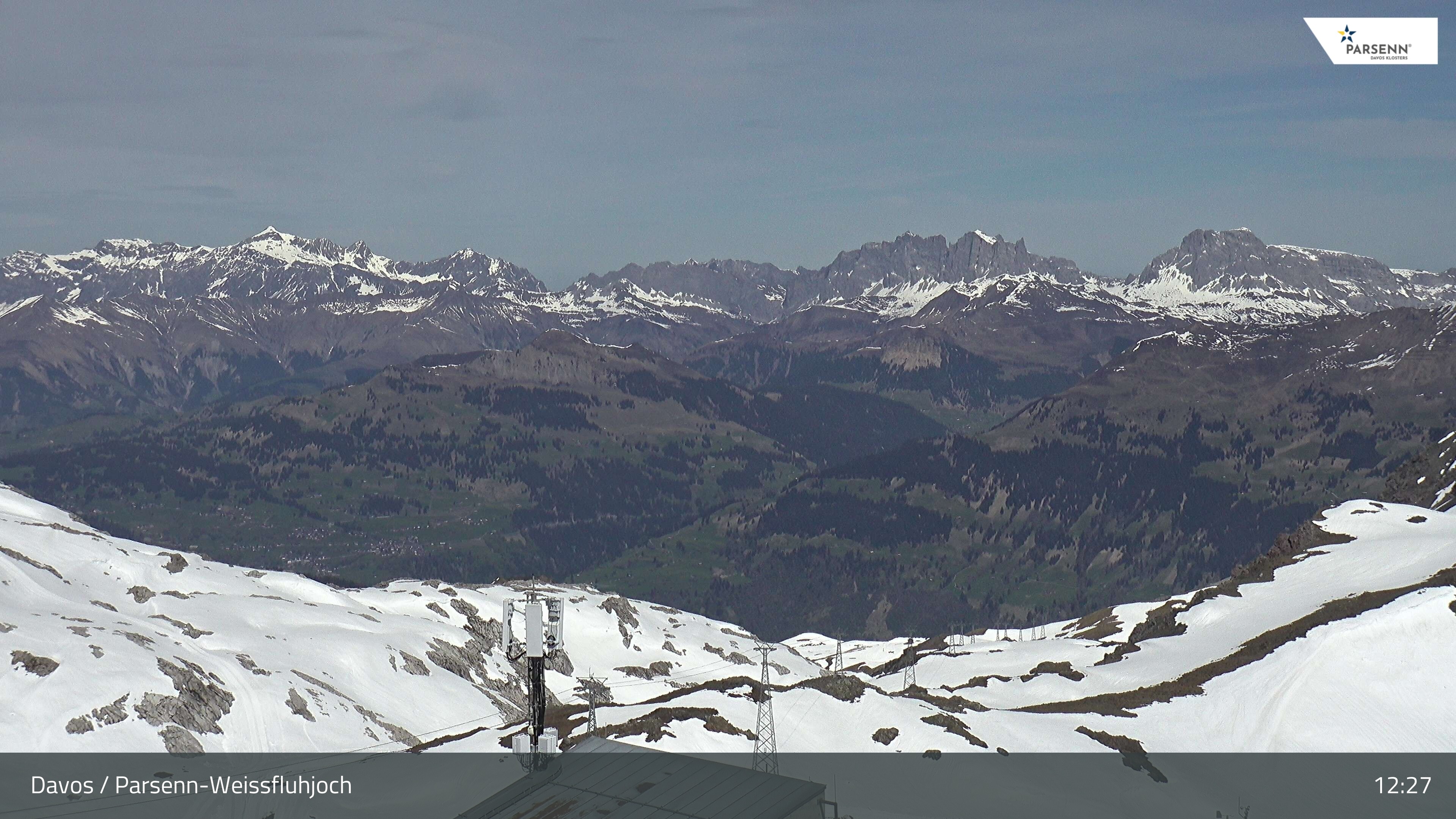 Archiv Foto Webcam Weissfluhjoch - Schifer