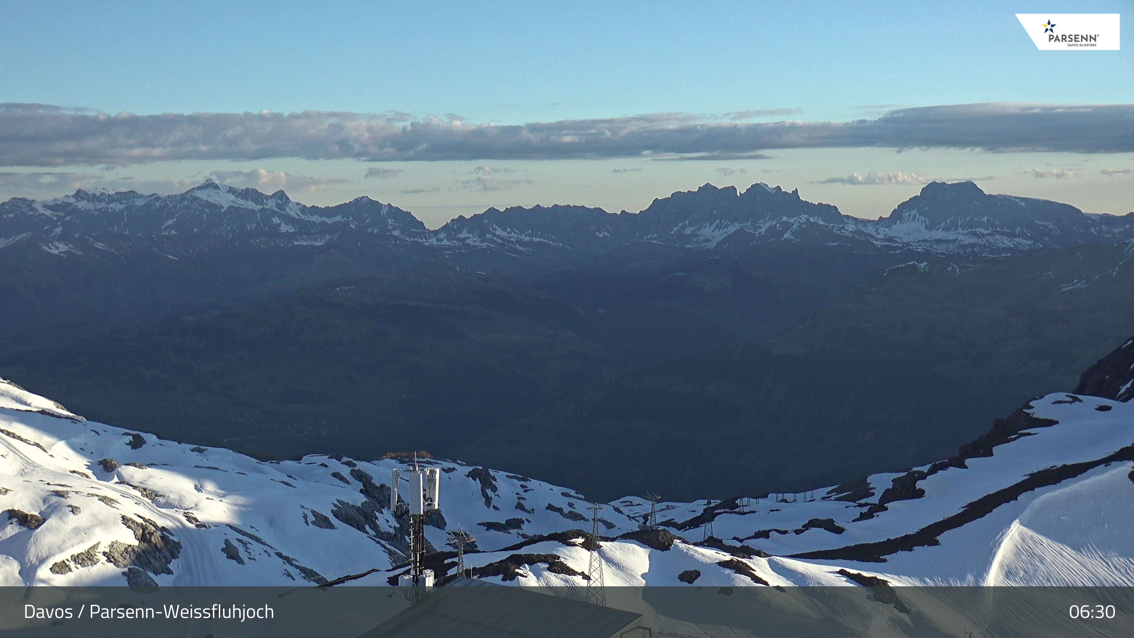 Archiv Foto Webcam Weissfluhjoch - Schifer