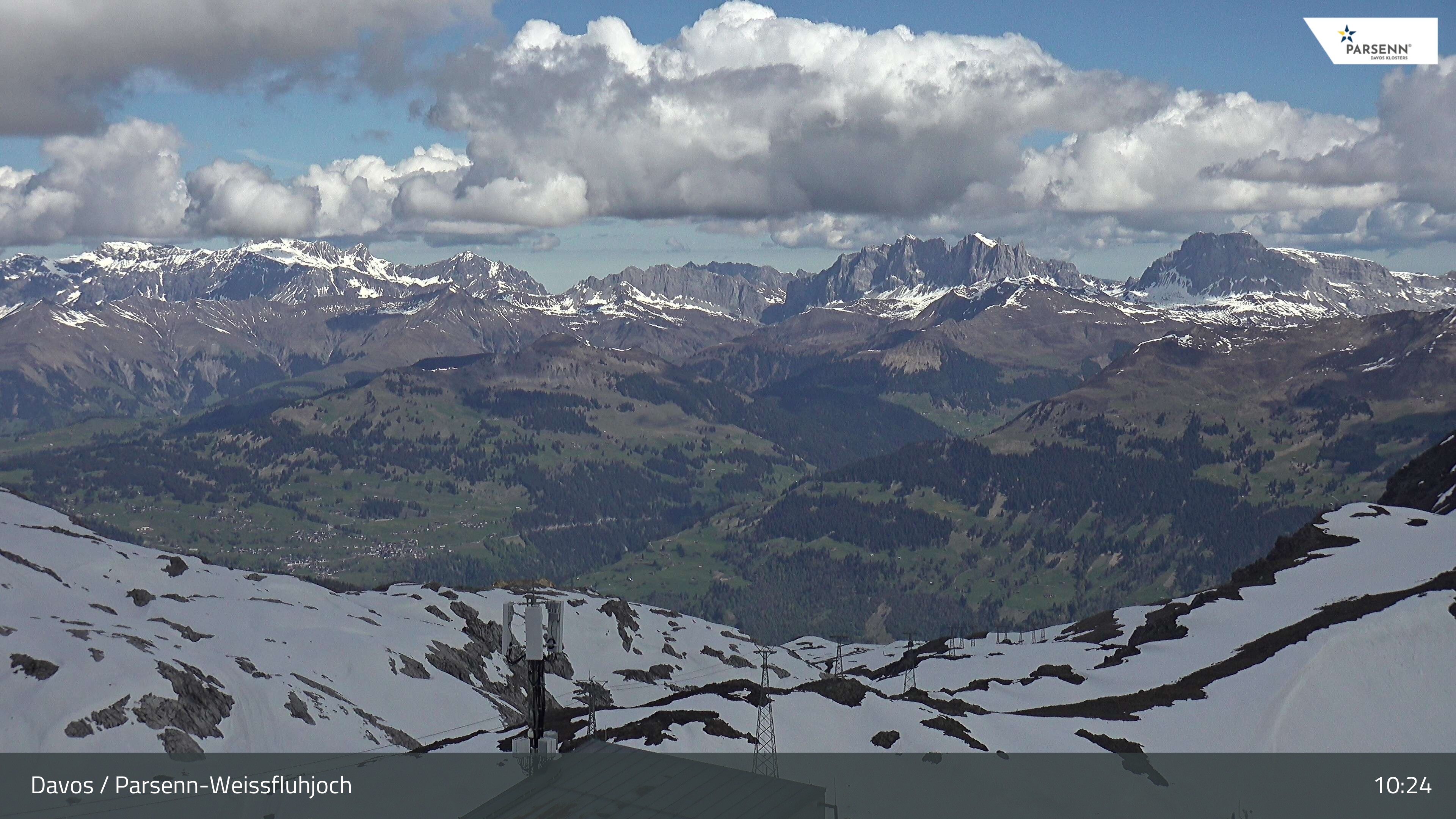 Archiv Foto Webcam Weissfluhjoch - Schifer