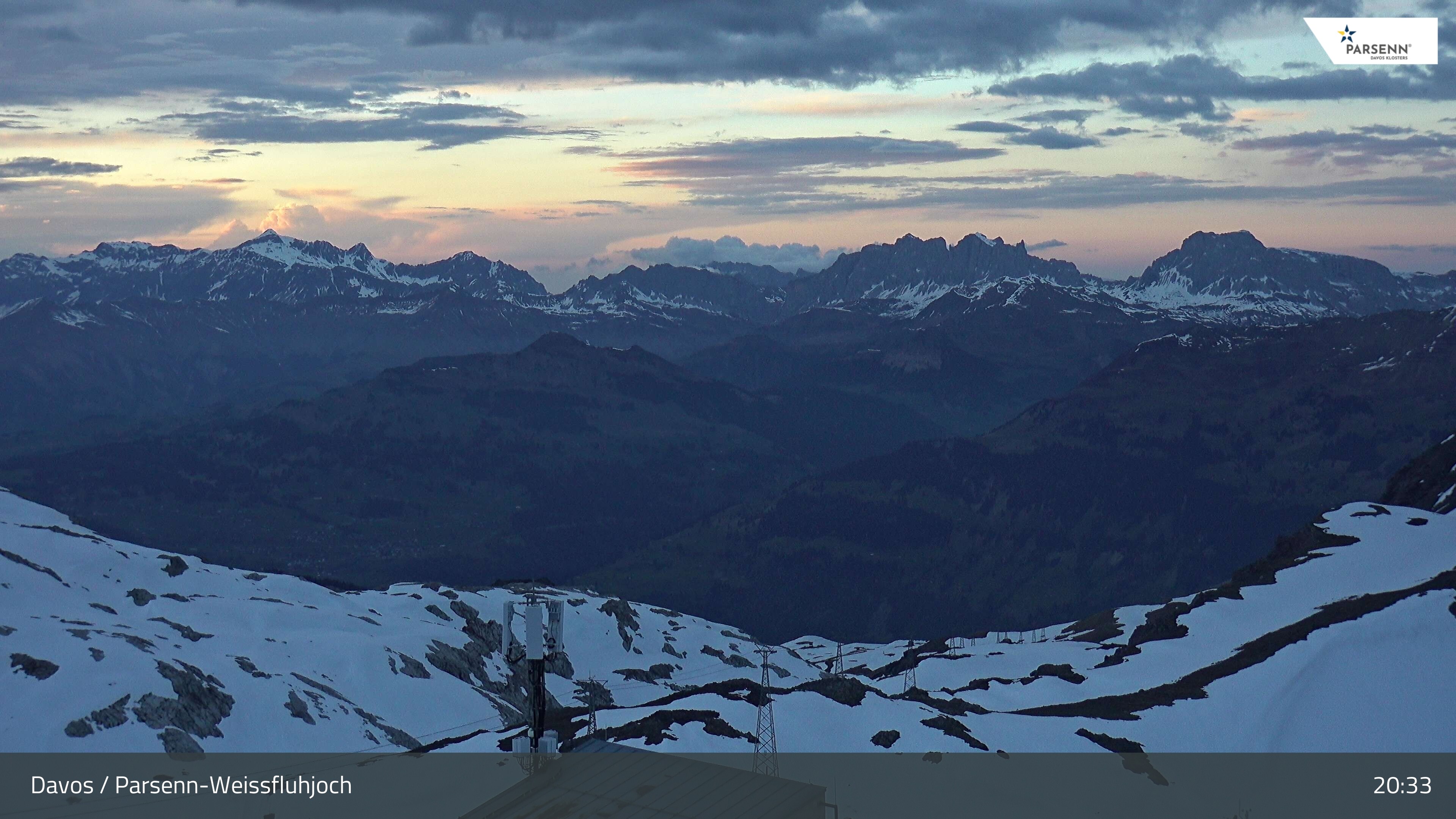 Archiv Foto Webcam Weissfluhjoch - Schifer