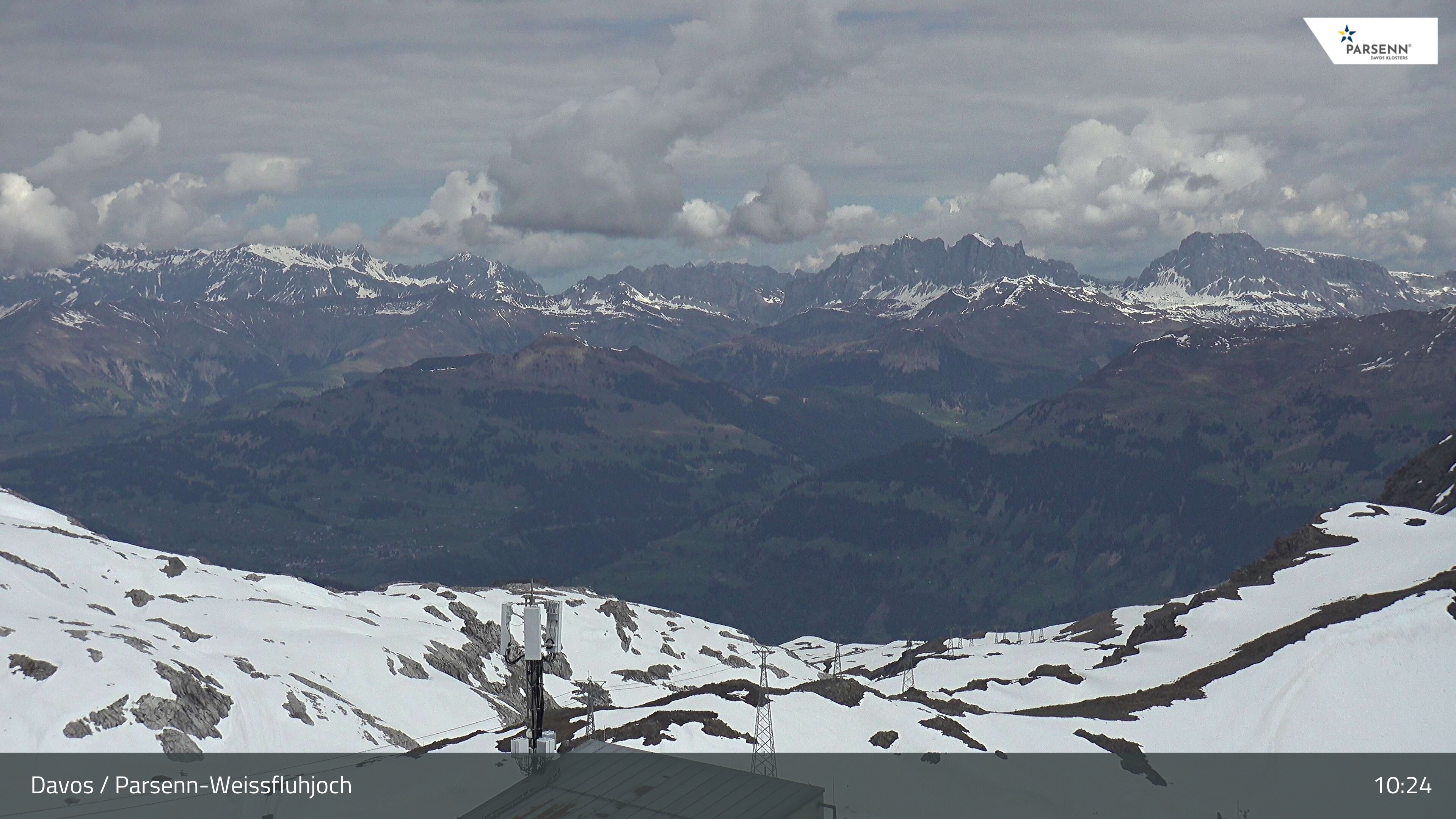Archiv Foto Webcam Weissfluhjoch - Schifer