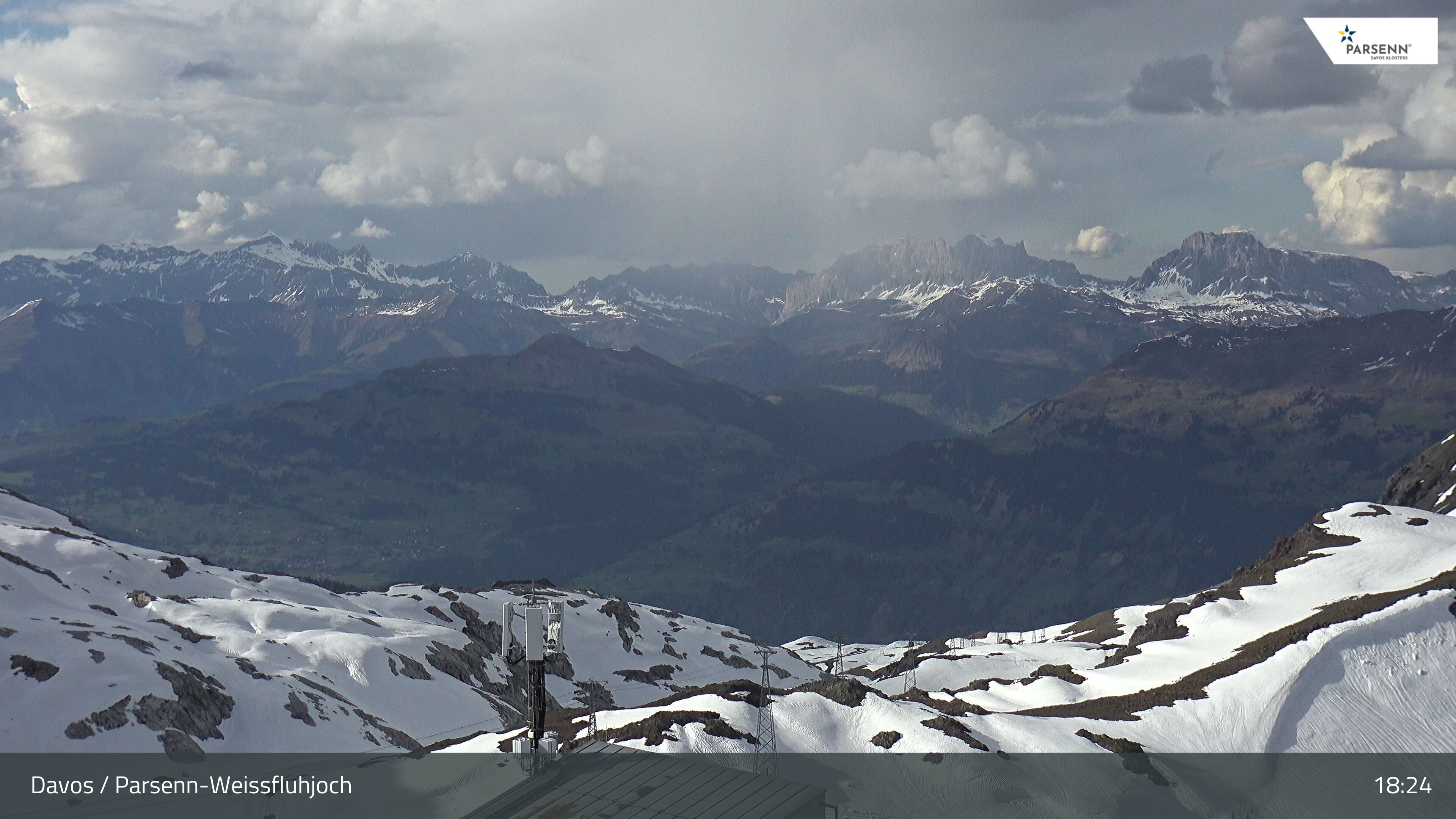 Archiv Foto Webcam Weissfluhjoch - Schifer