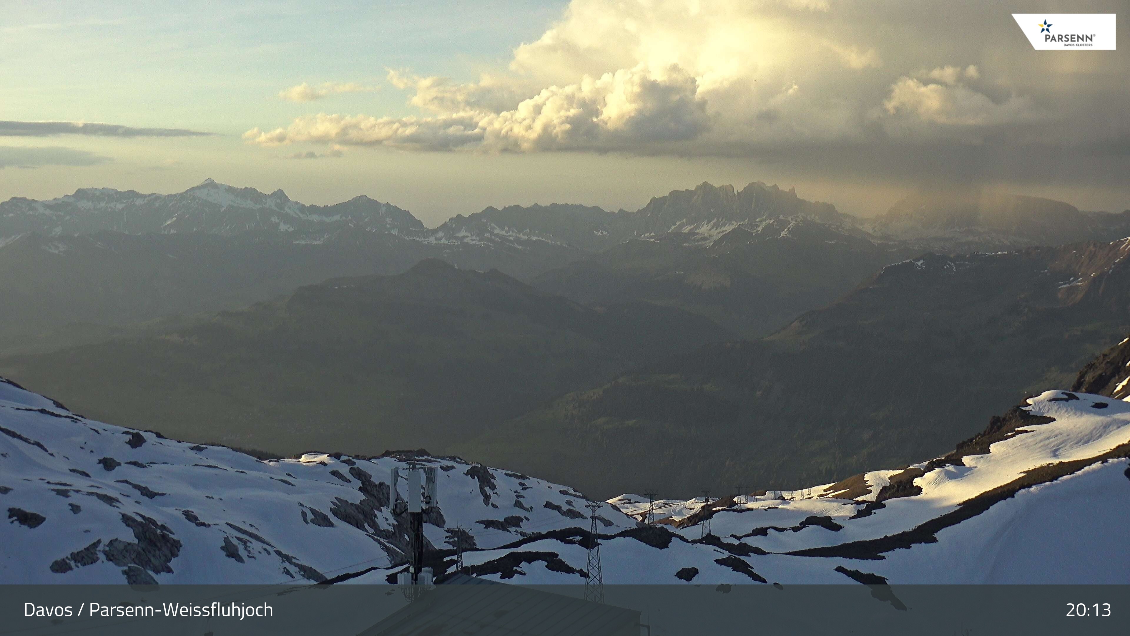 Archiv Foto Webcam Weissfluhjoch - Schifer