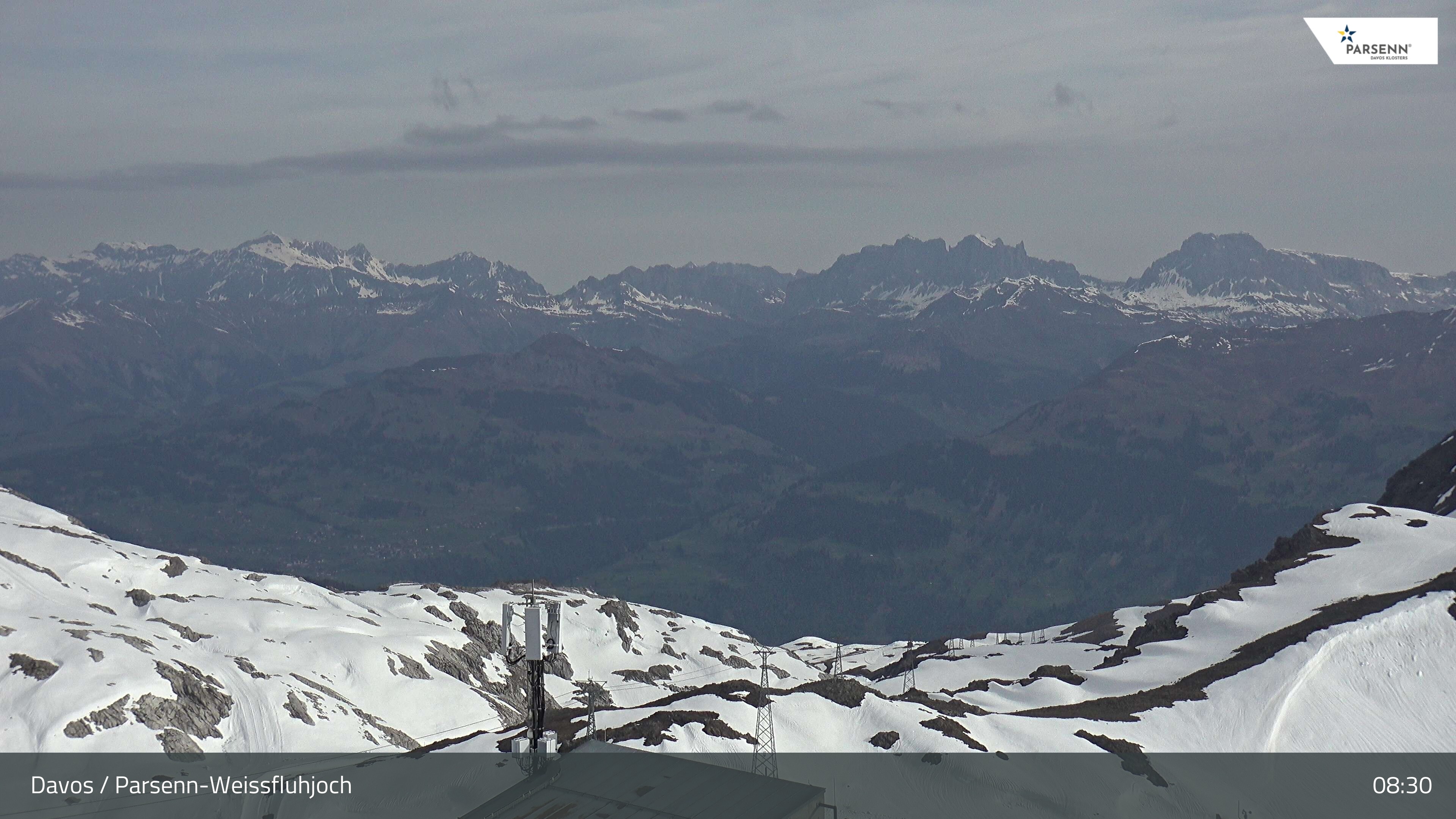 Archiv Foto Webcam Weissfluhjoch - Schifer
