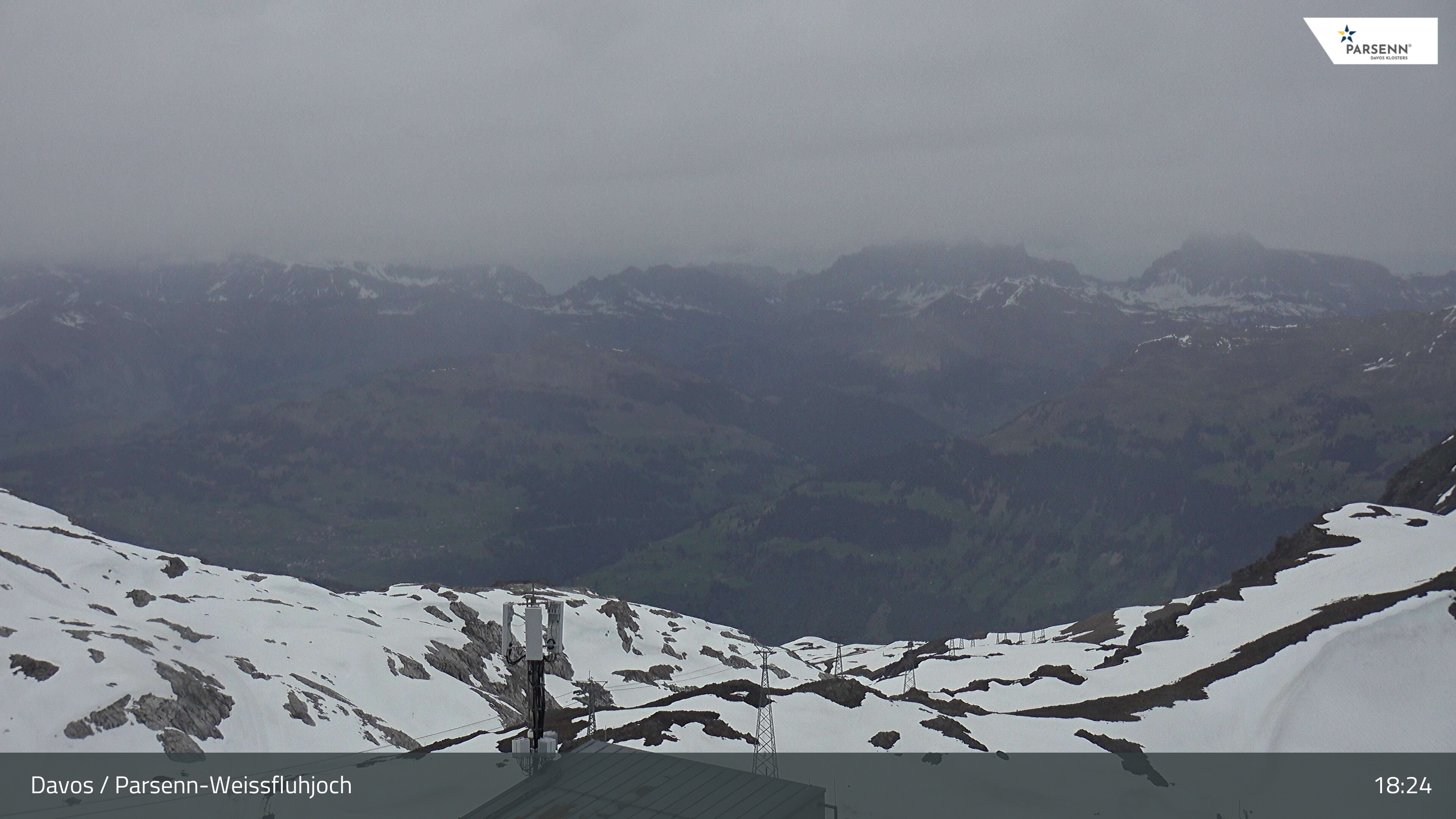 Archiv Foto Webcam Weissfluhjoch - Schifer