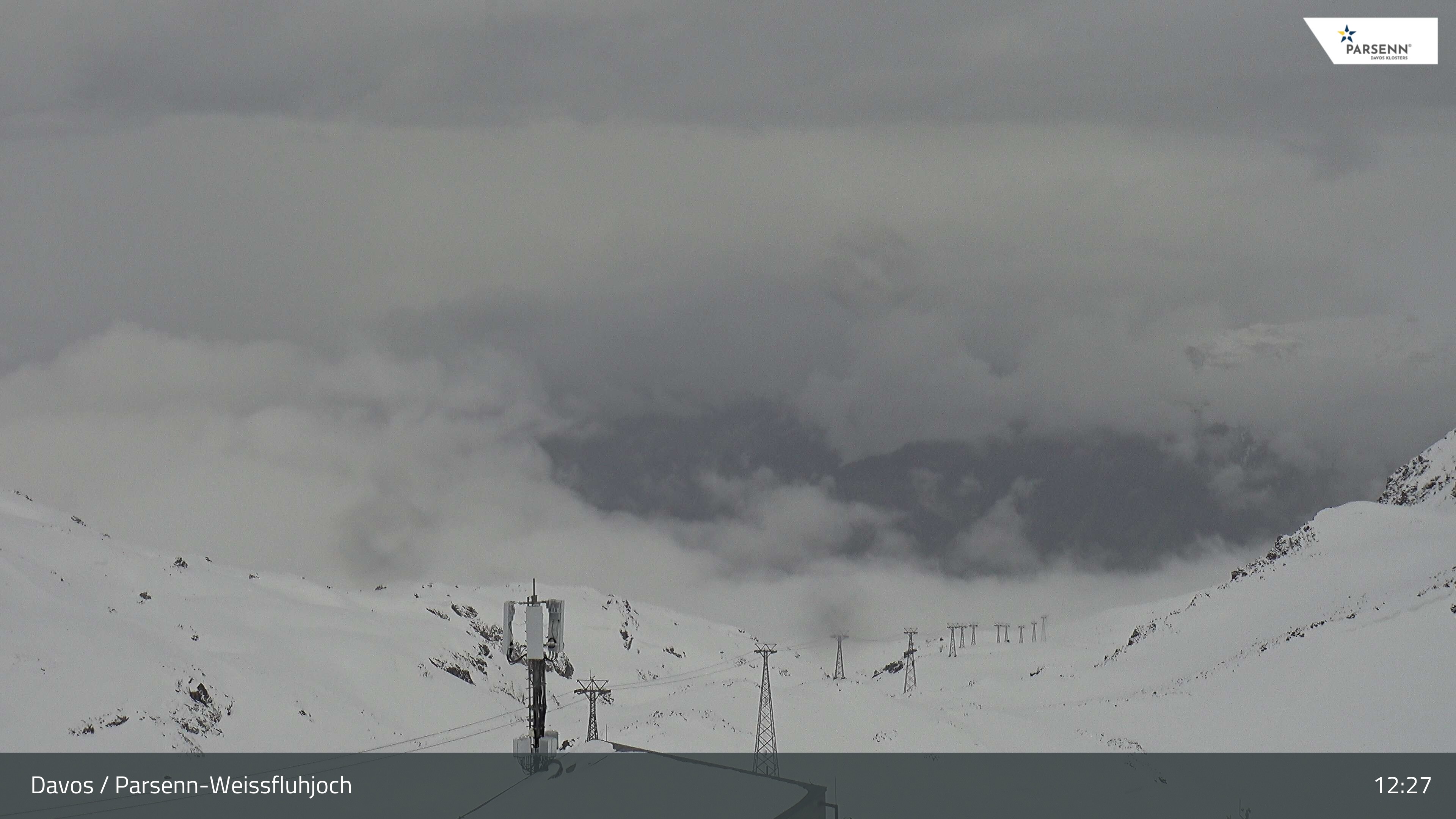 Archiv Foto Webcam Weissfluhjoch - Schifer