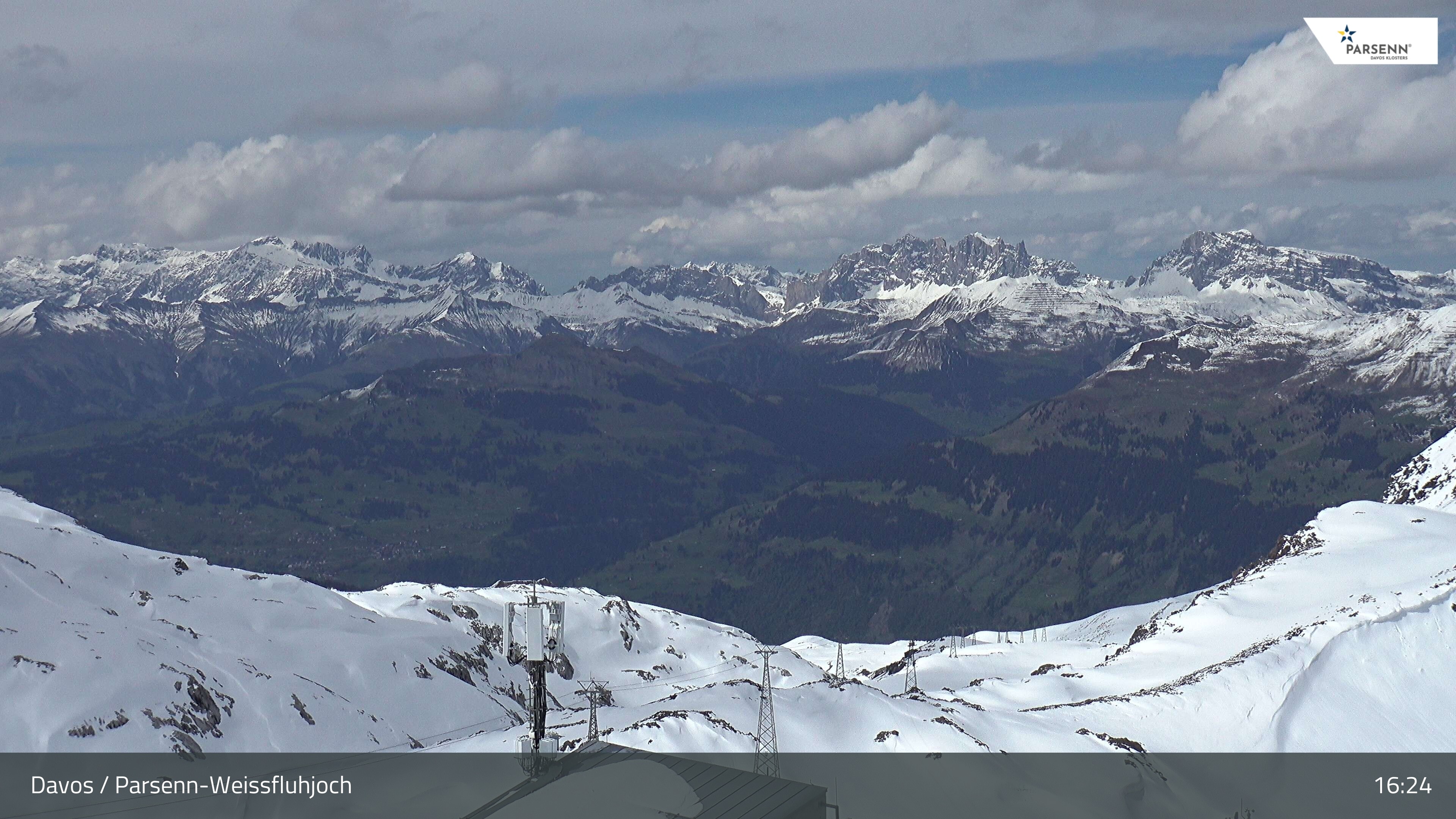 Archiv Foto Webcam Weissfluhjoch - Schifer