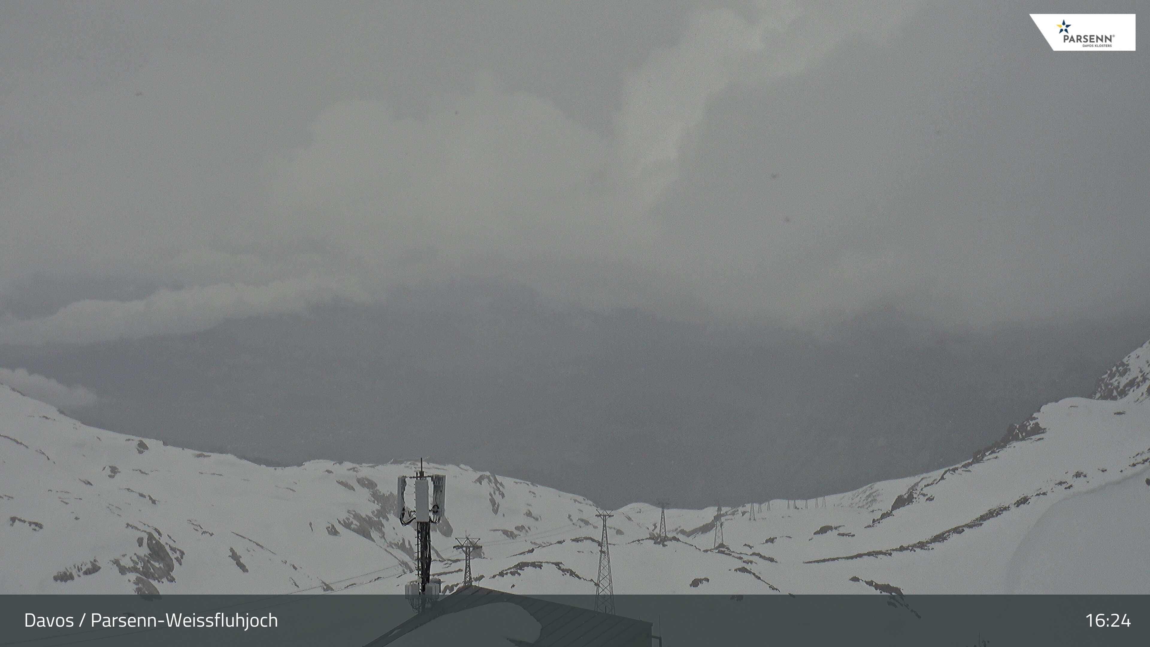 Archived image Webcam Weissfluhjoch, Davos Klosters