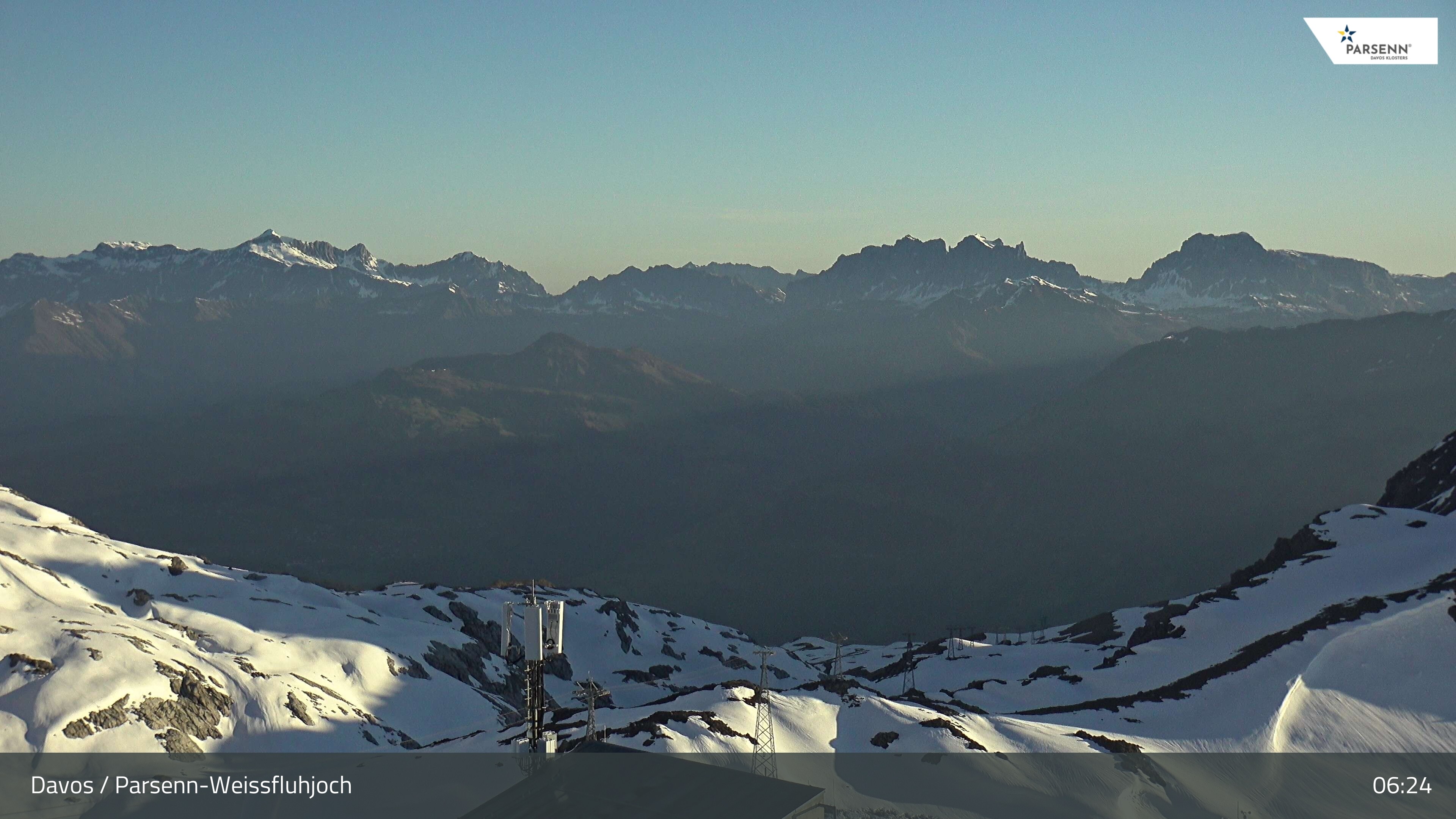 Archiv Foto Webcam Weissfluhjoch - Schifer