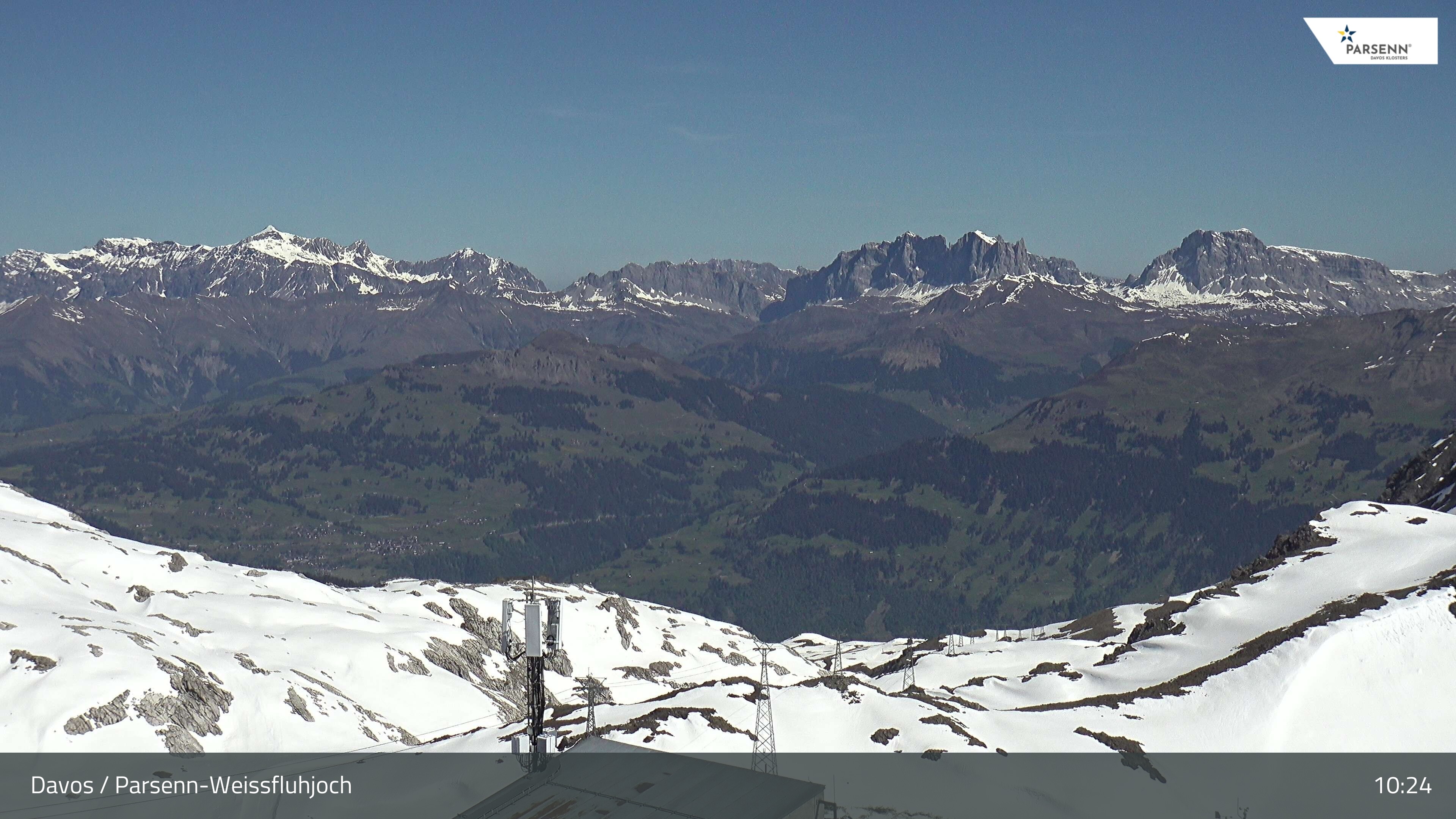 Archiv Foto Webcam Weissfluhjoch - Schifer