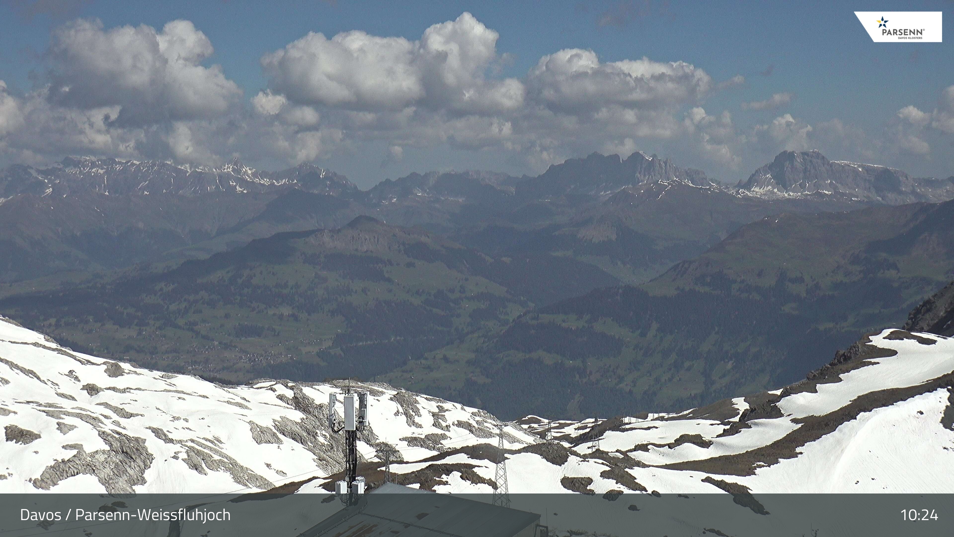 Archiv Foto Webcam Weissfluhjoch - Schifer