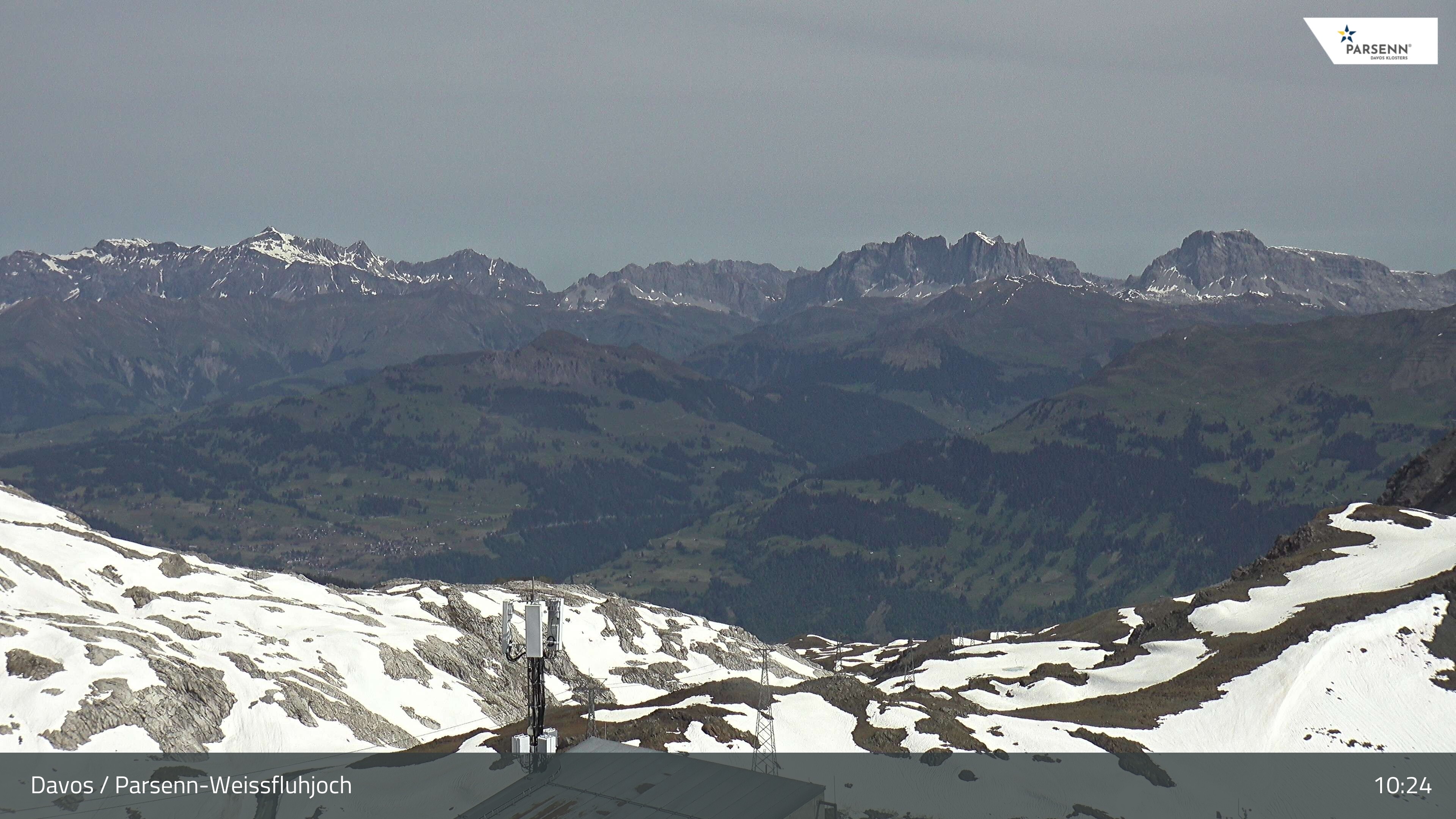 Archiv Foto Webcam Weissfluhjoch - Schifer