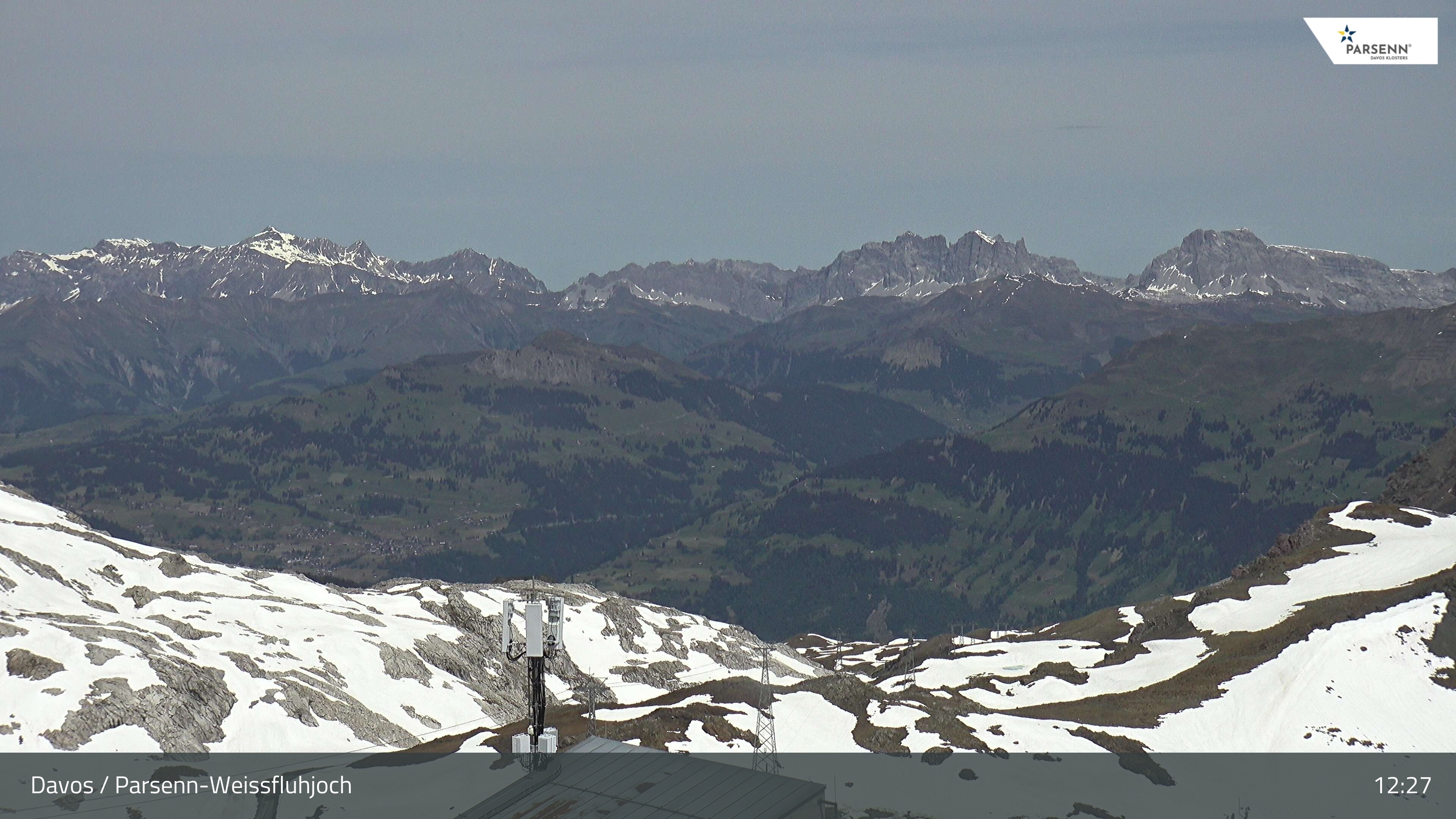 Archiv Foto Webcam Weissfluhjoch - Schifer