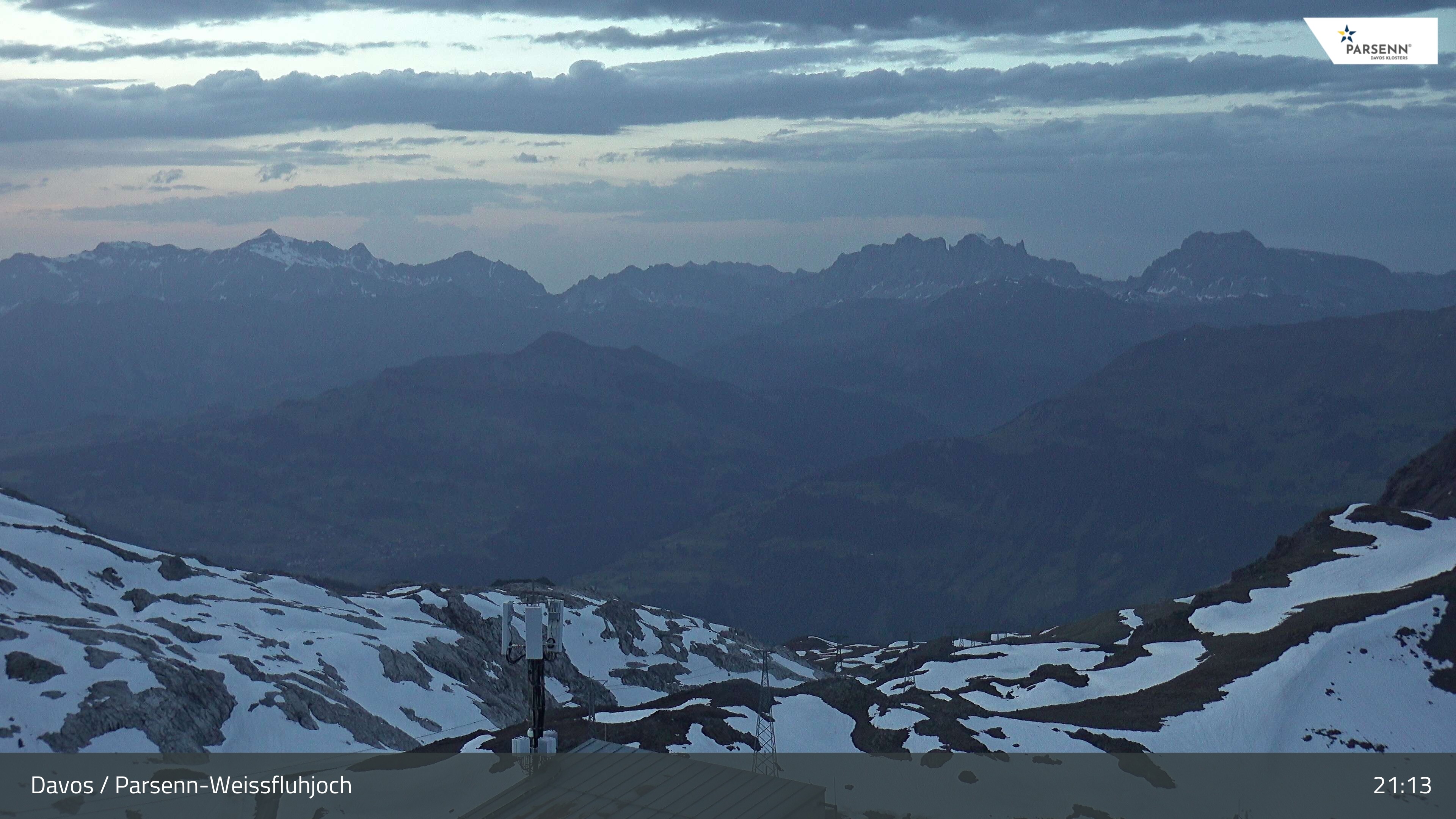 Archiv Foto Webcam Weissfluhjoch - Schifer