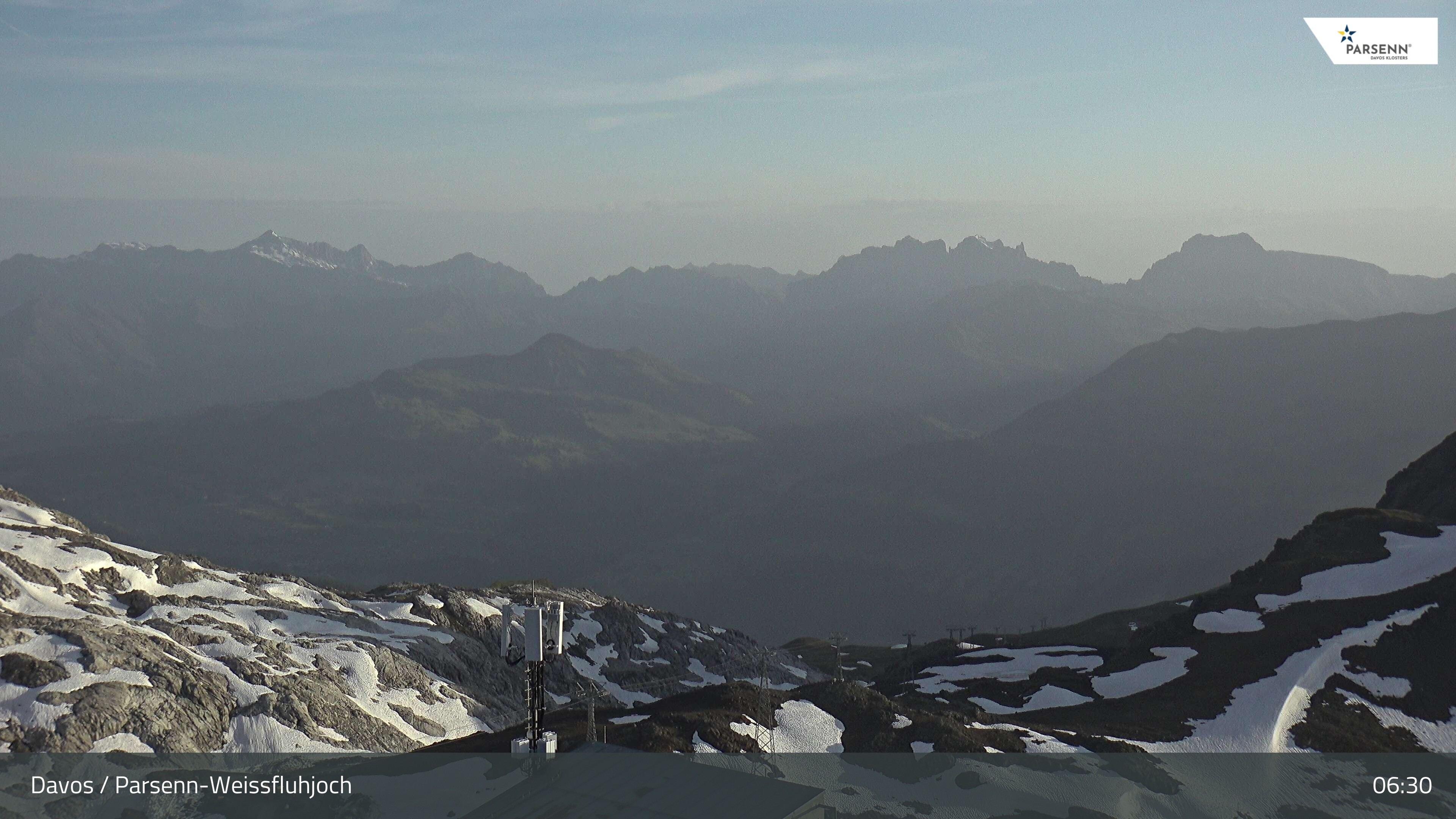 Archiv Foto Webcam Weissfluhjoch - Schifer
