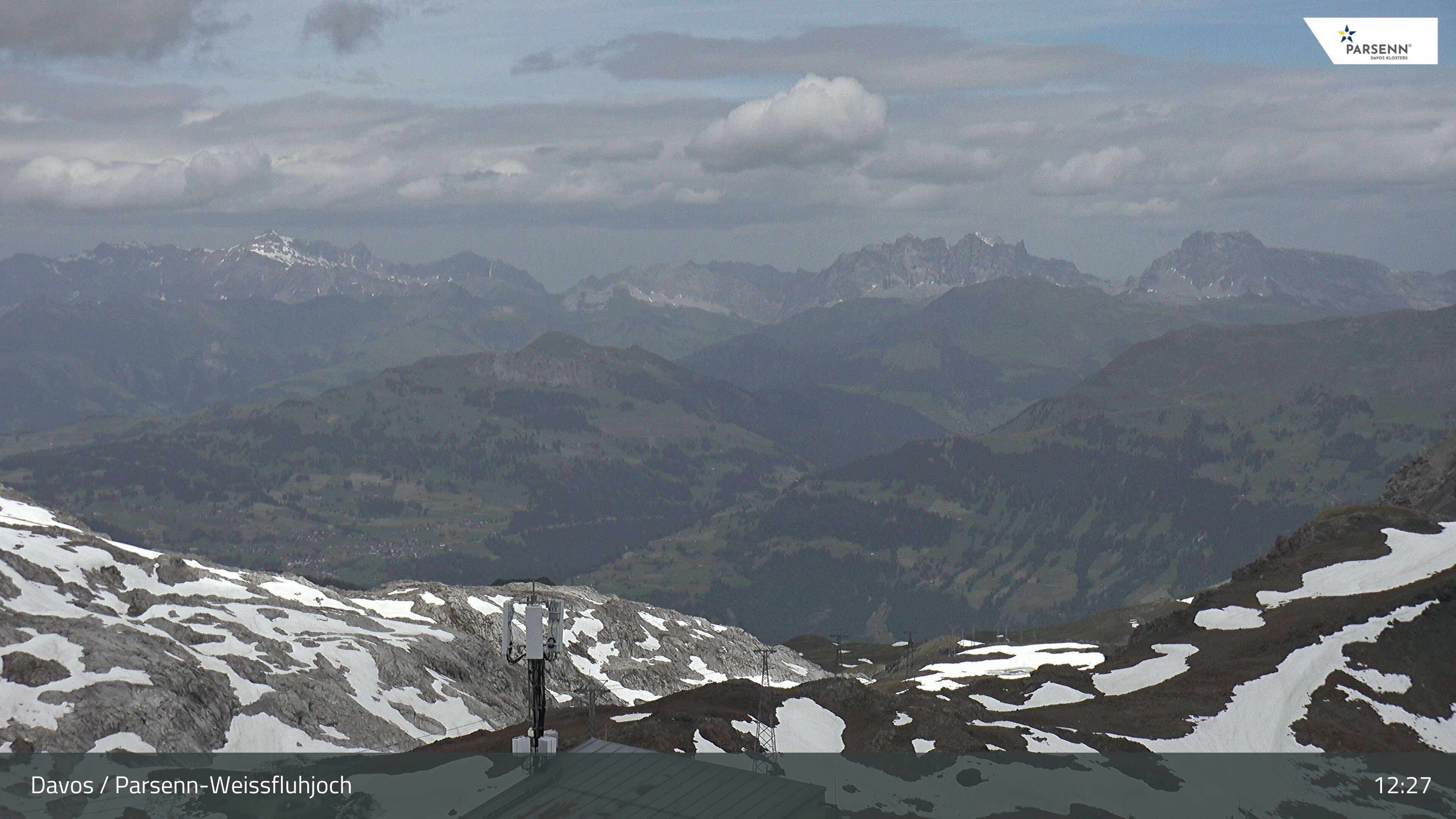 Archiv Foto Webcam Weissfluhjoch - Schifer