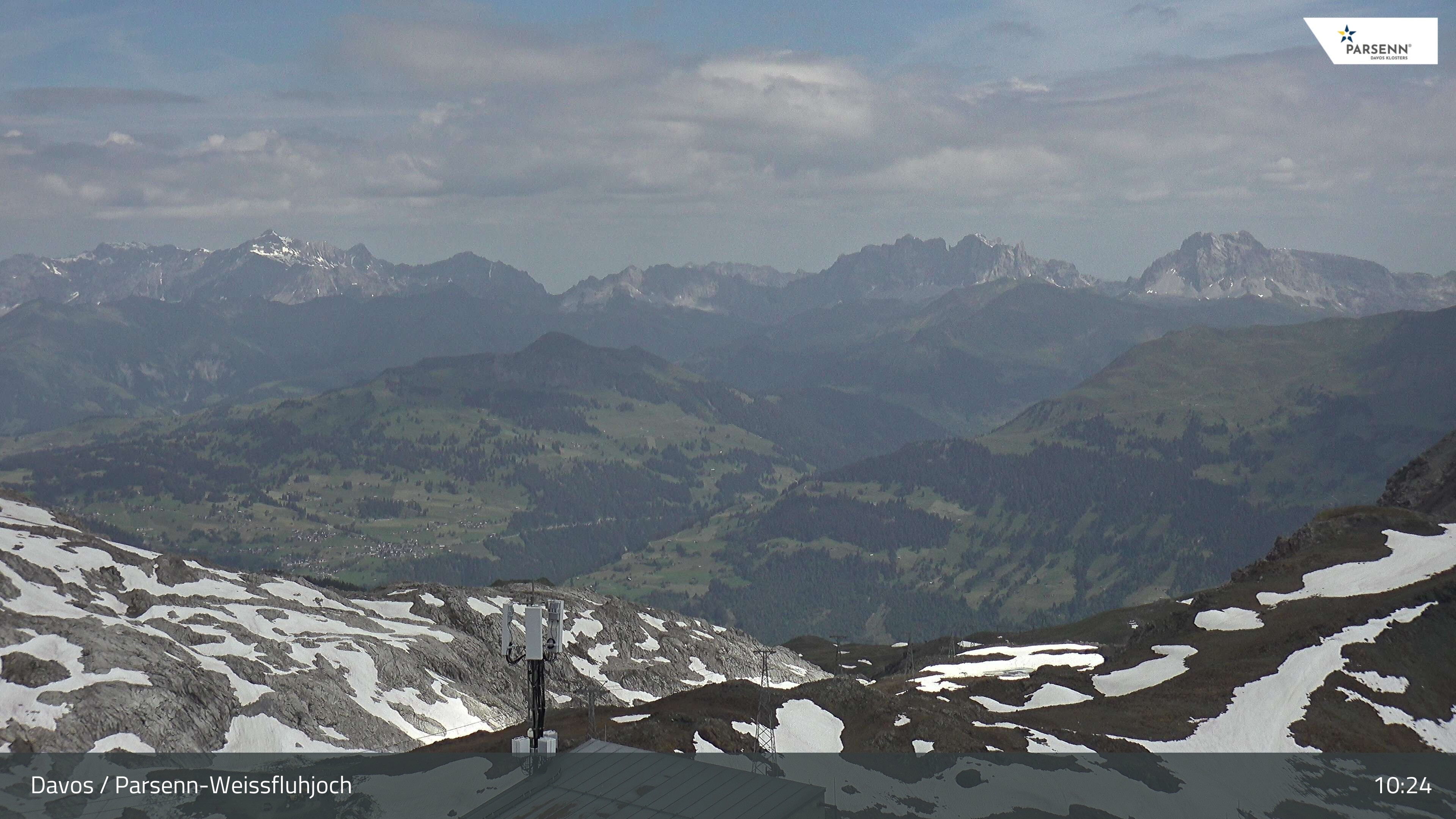 Archiv Foto Webcam Weissfluhjoch - Schifer