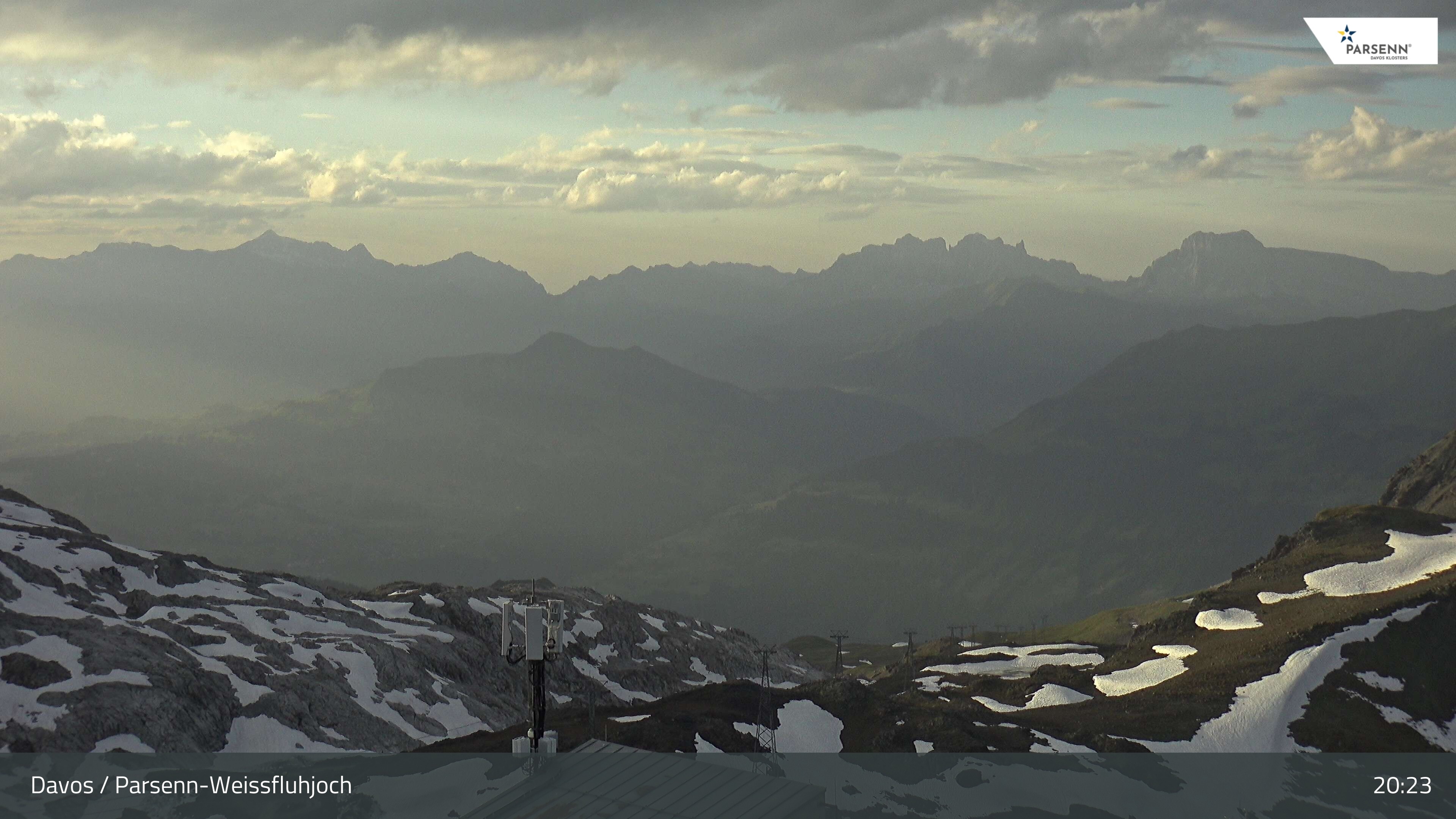Archiv Foto Webcam Weissfluhjoch - Schifer
