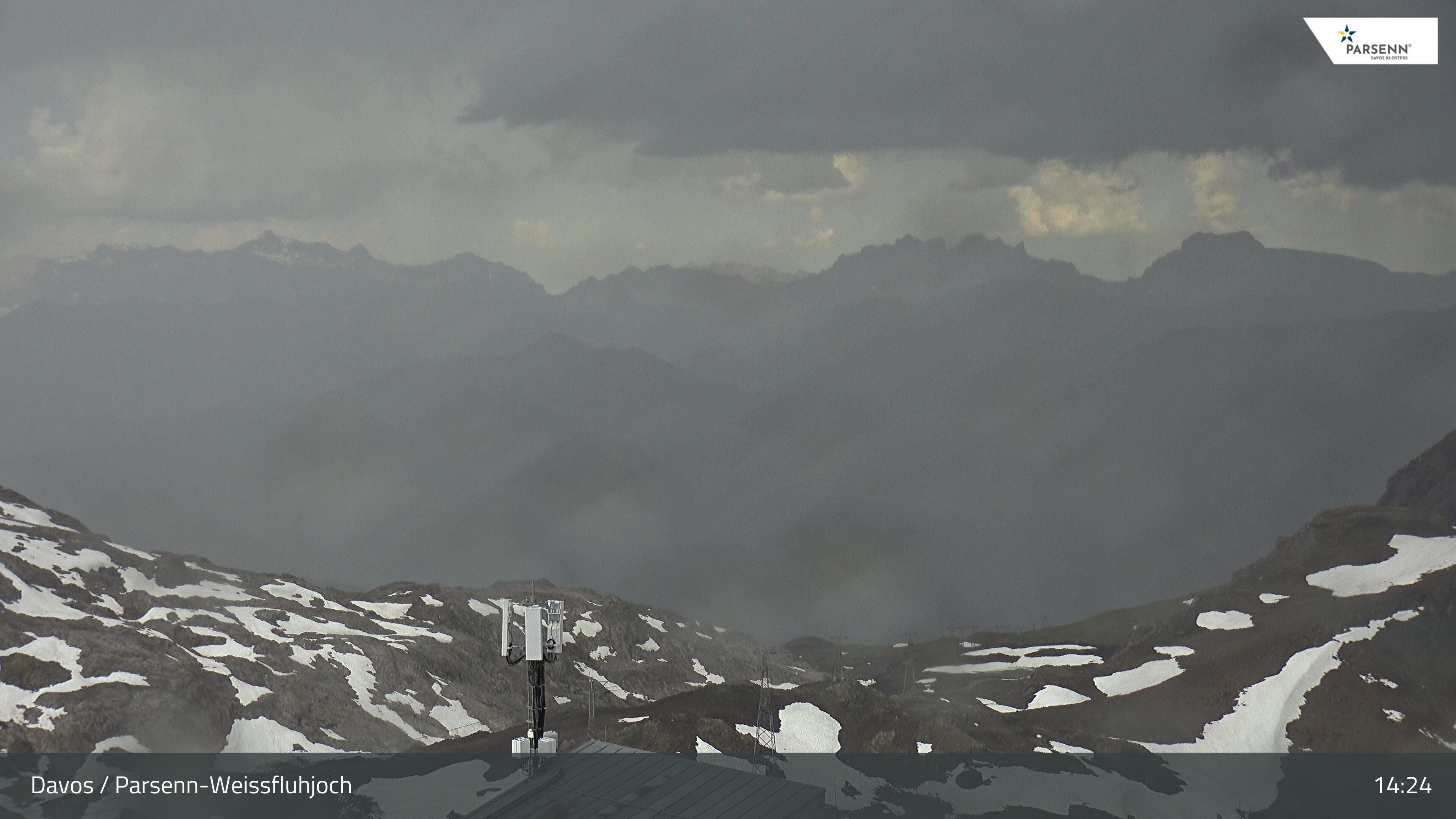 Archiv Foto Webcam Weissfluhjoch - Schifer