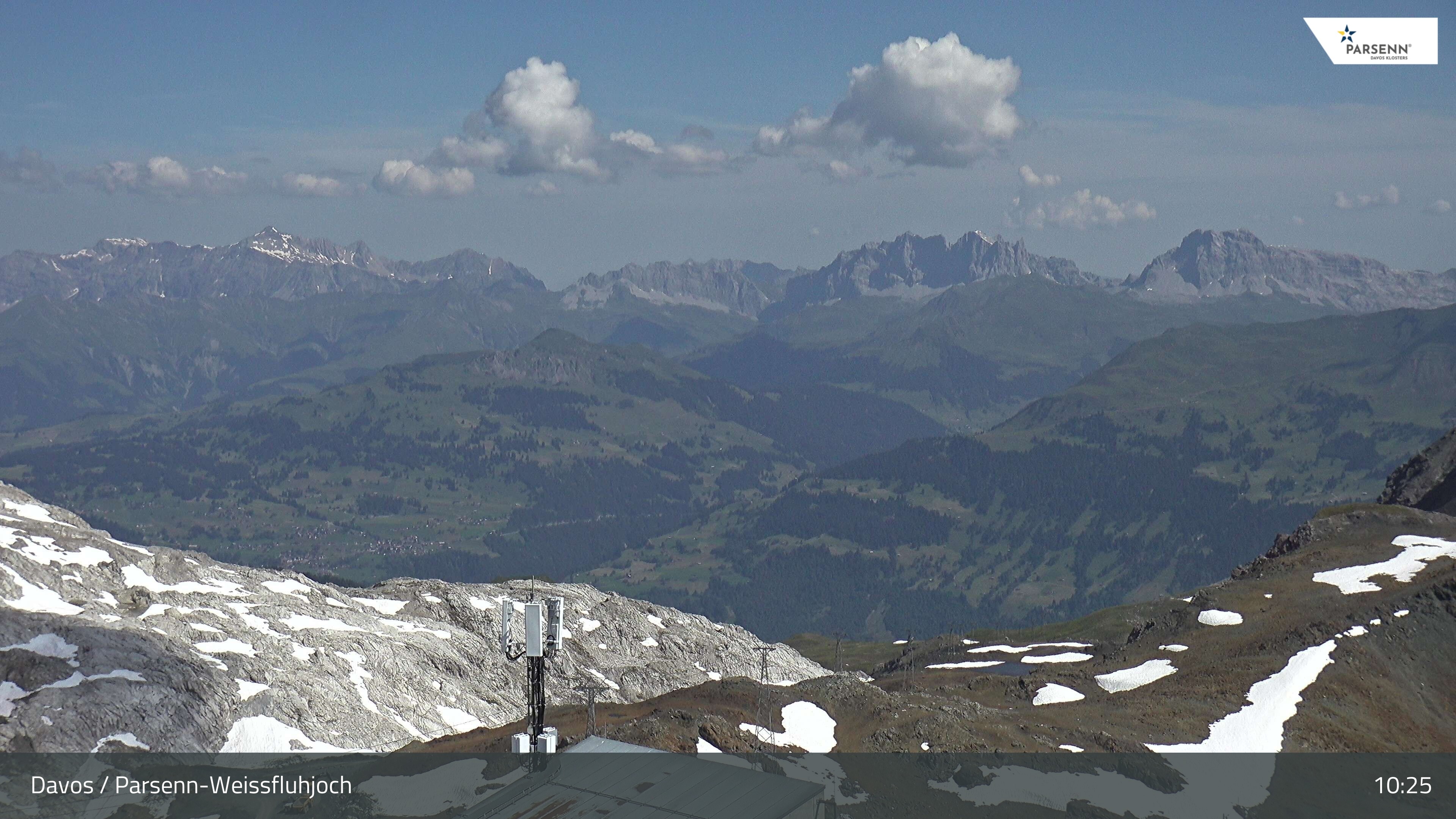 Archiv Foto Webcam Weissfluhjoch - Schifer