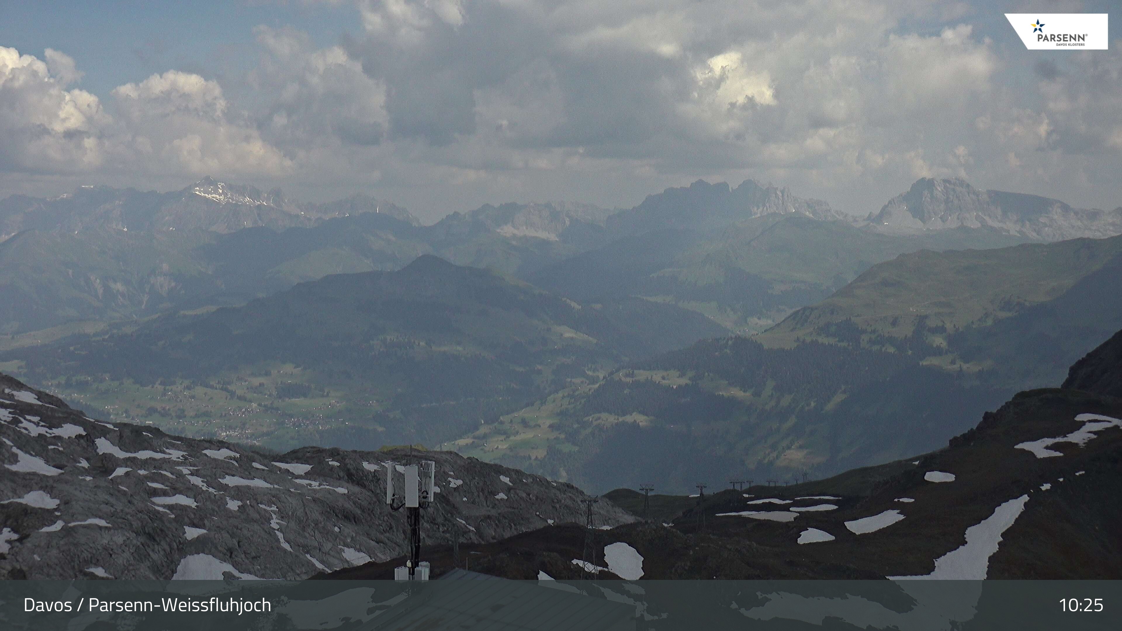 Archiv Foto Webcam Weissfluhjoch - Schifer