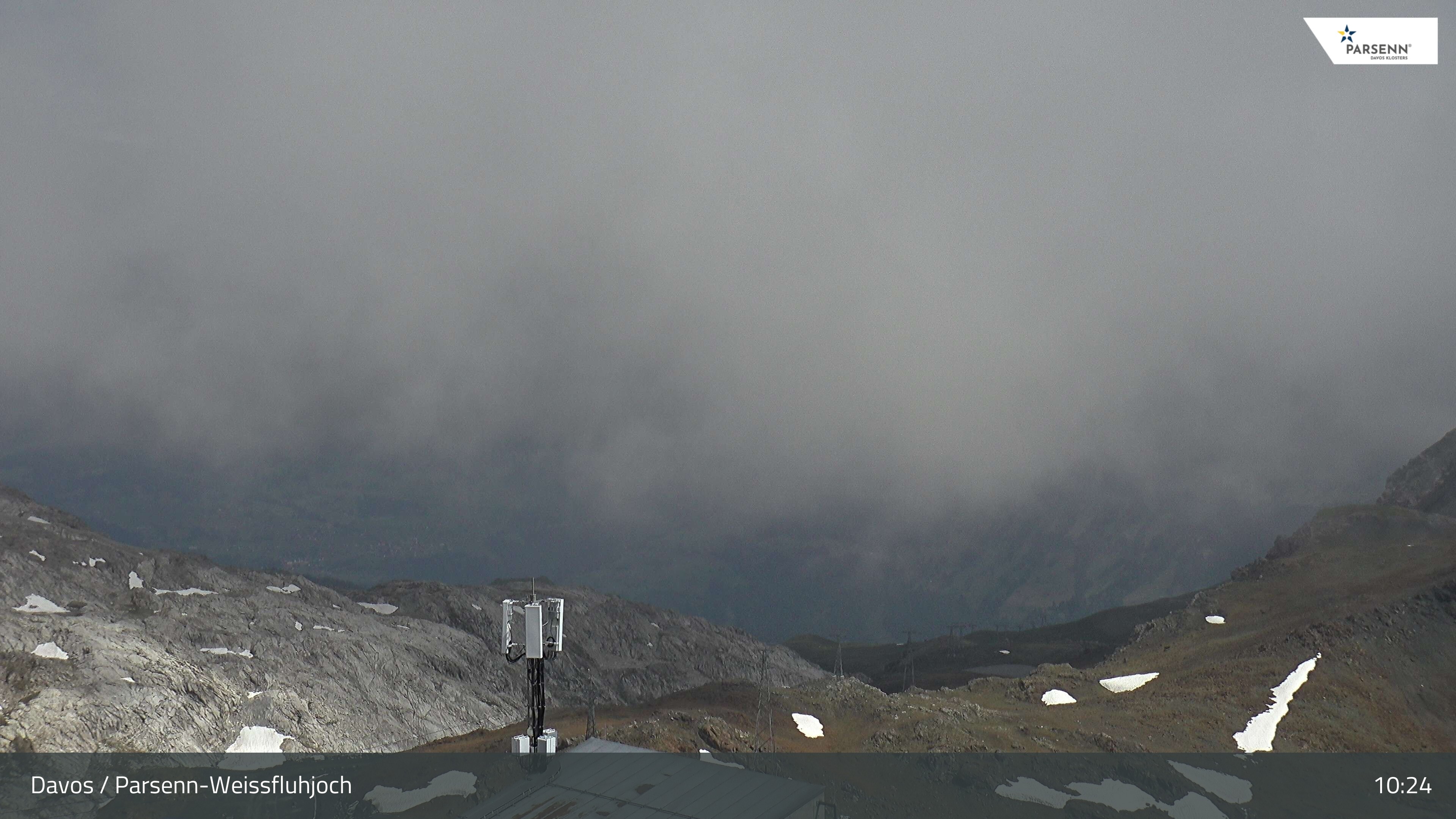 Archiv Foto Webcam Weissfluhjoch - Schifer