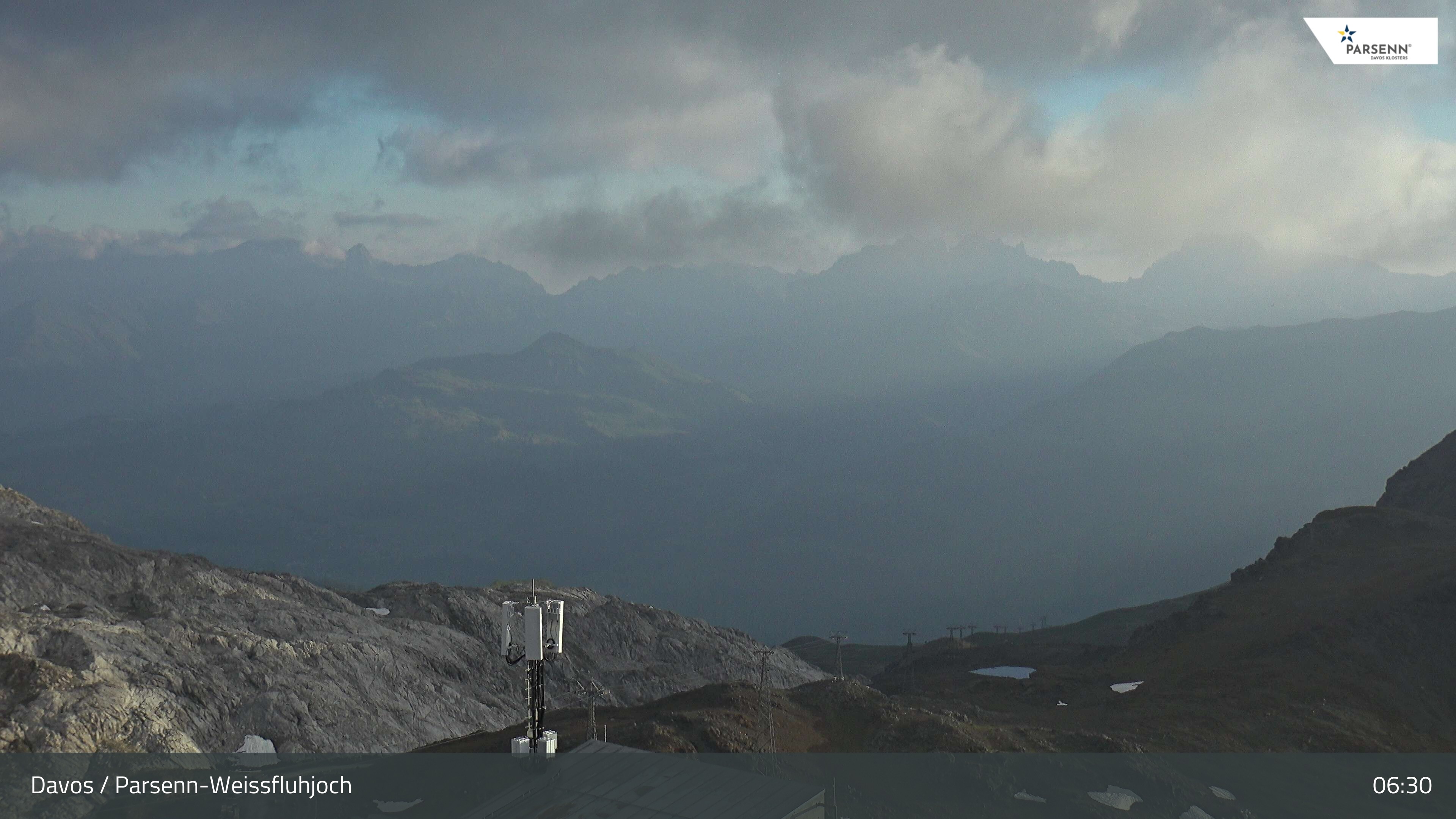 Archiv Foto Webcam Weissfluhjoch - Schifer