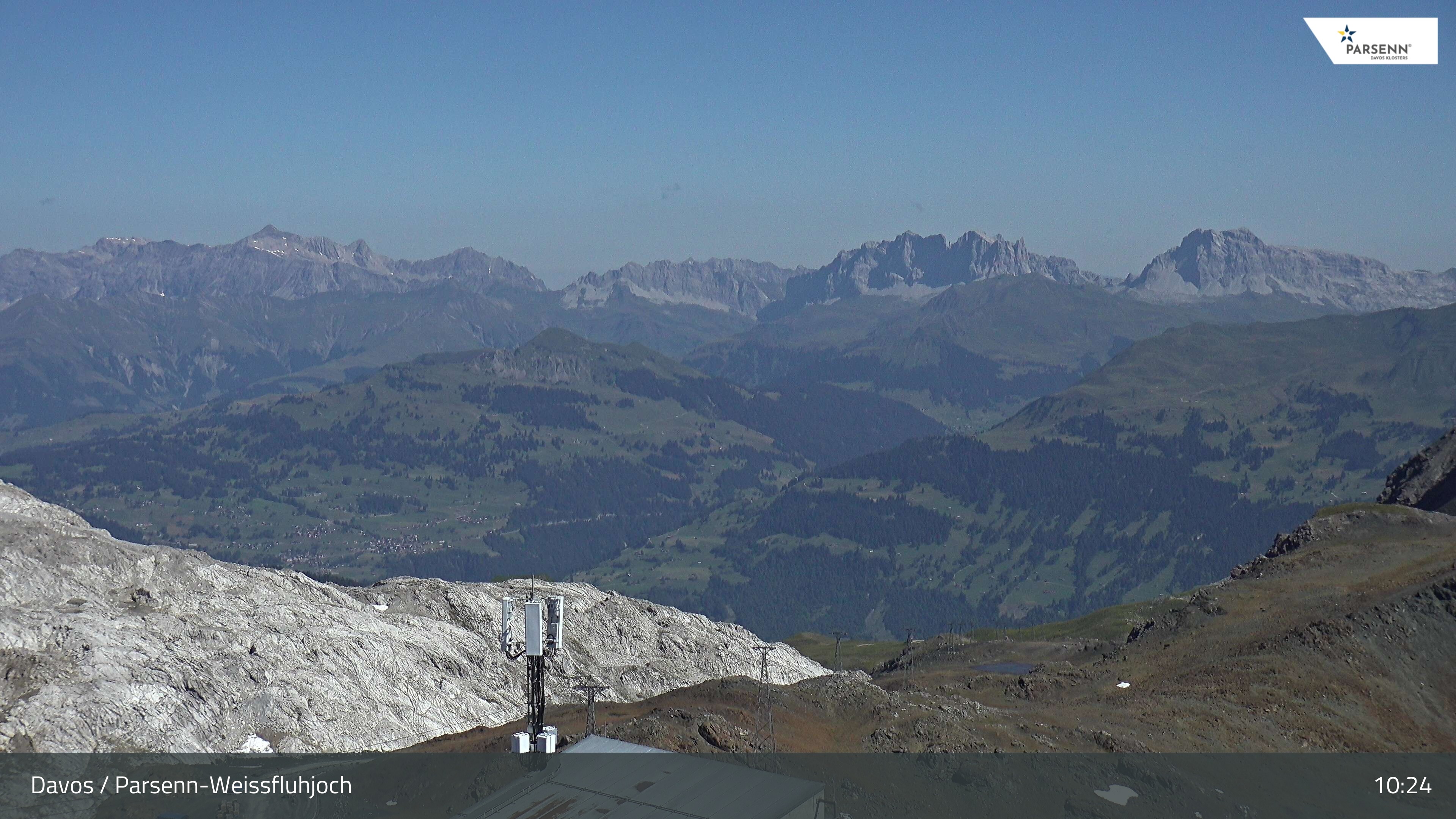 Archiv Foto Webcam Weissfluhjoch - Schifer