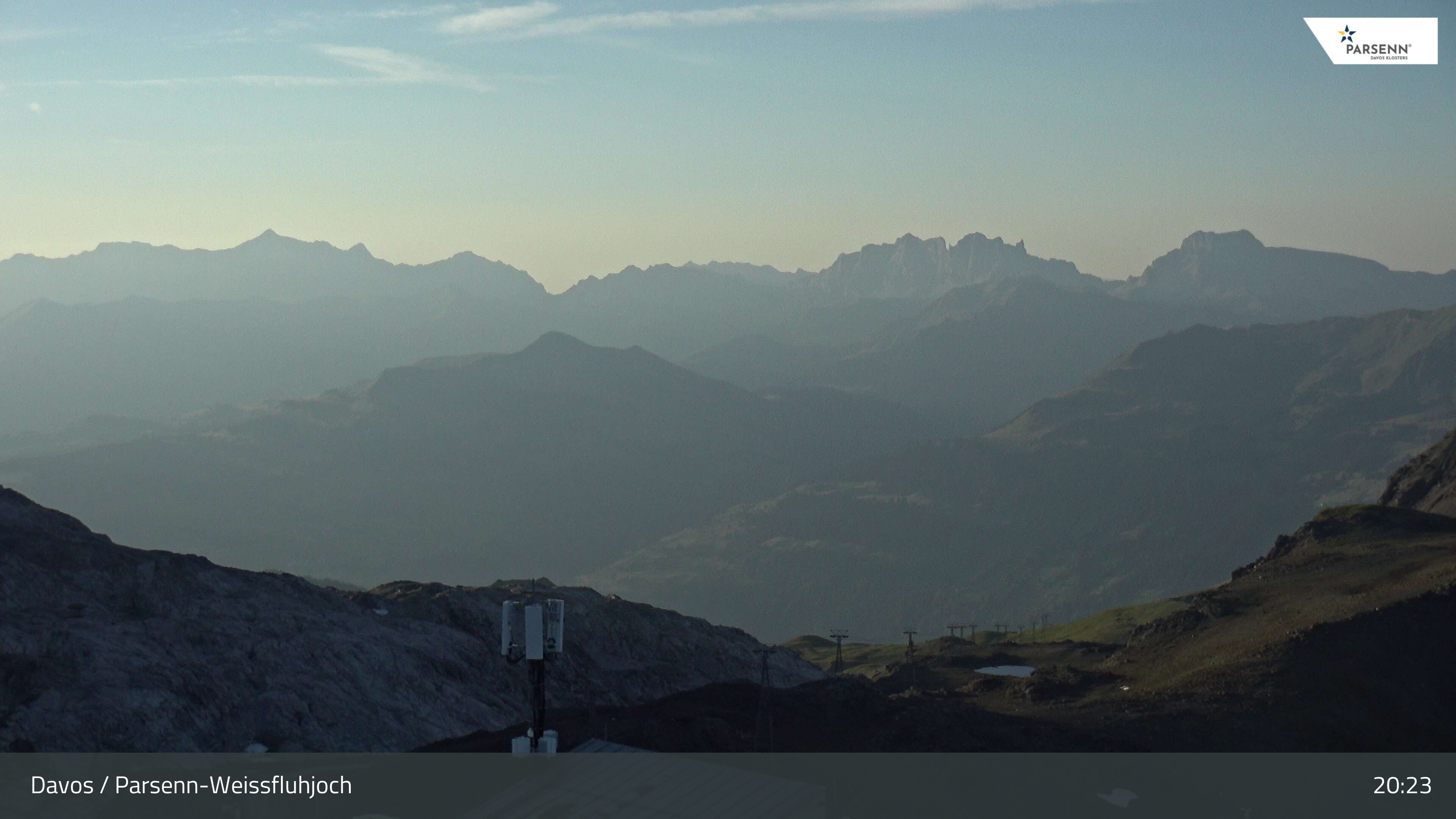 Archived image Webcam Weissfluhjoch, Davos Klosters