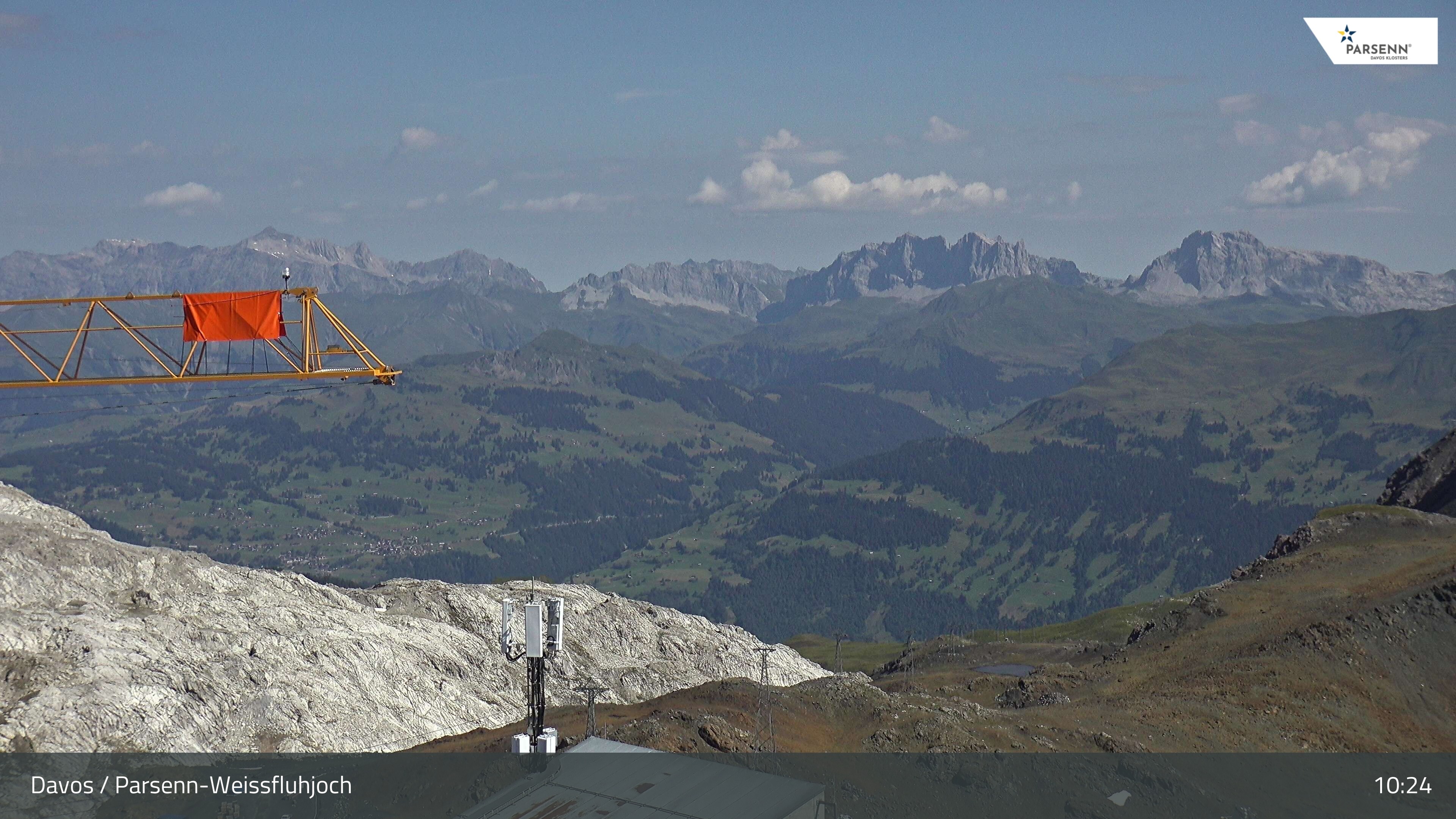 Archiv Foto Webcam Weissfluhjoch - Schifer
