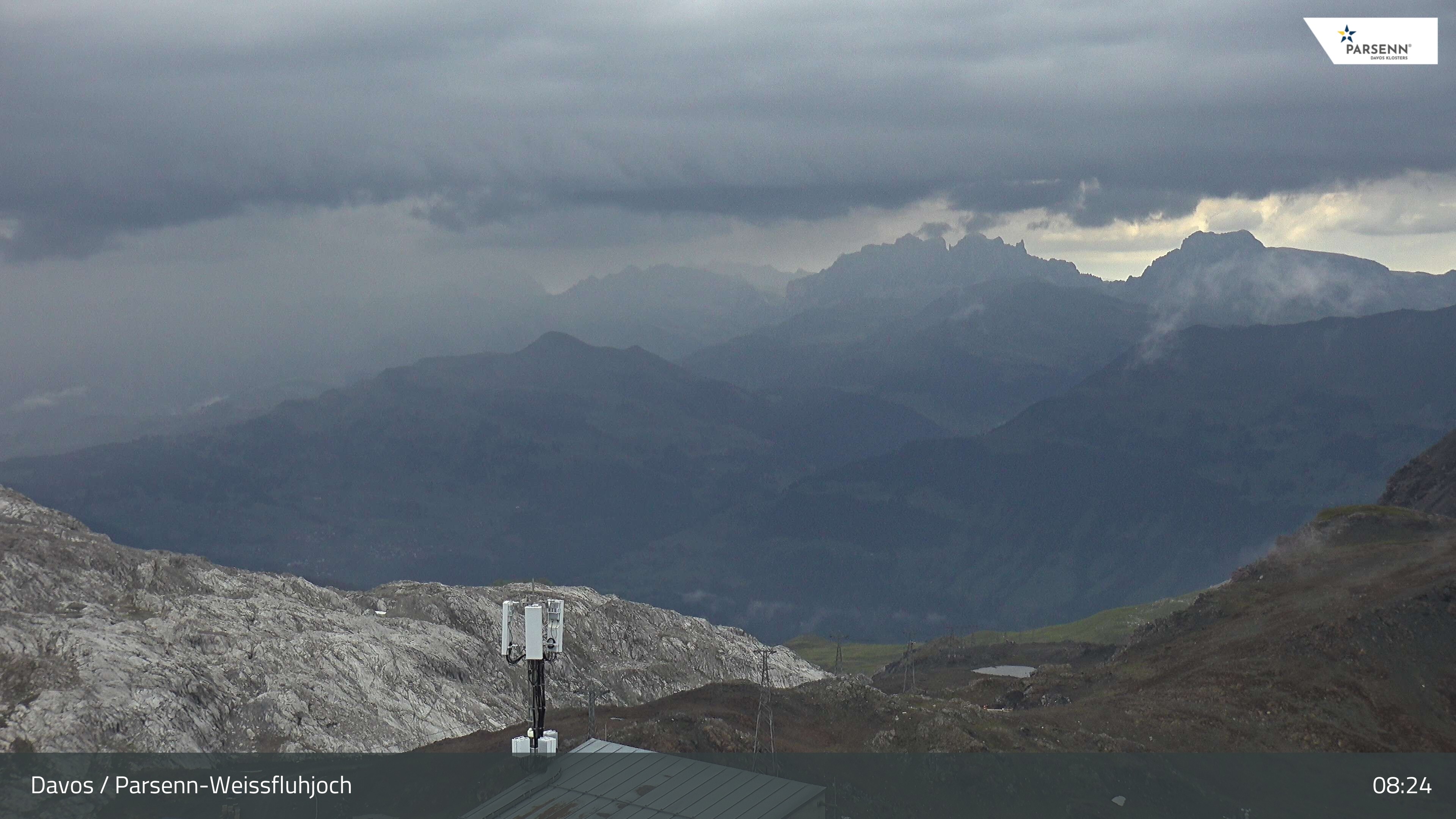 Archiv Foto Webcam Weissfluhjoch - Schifer